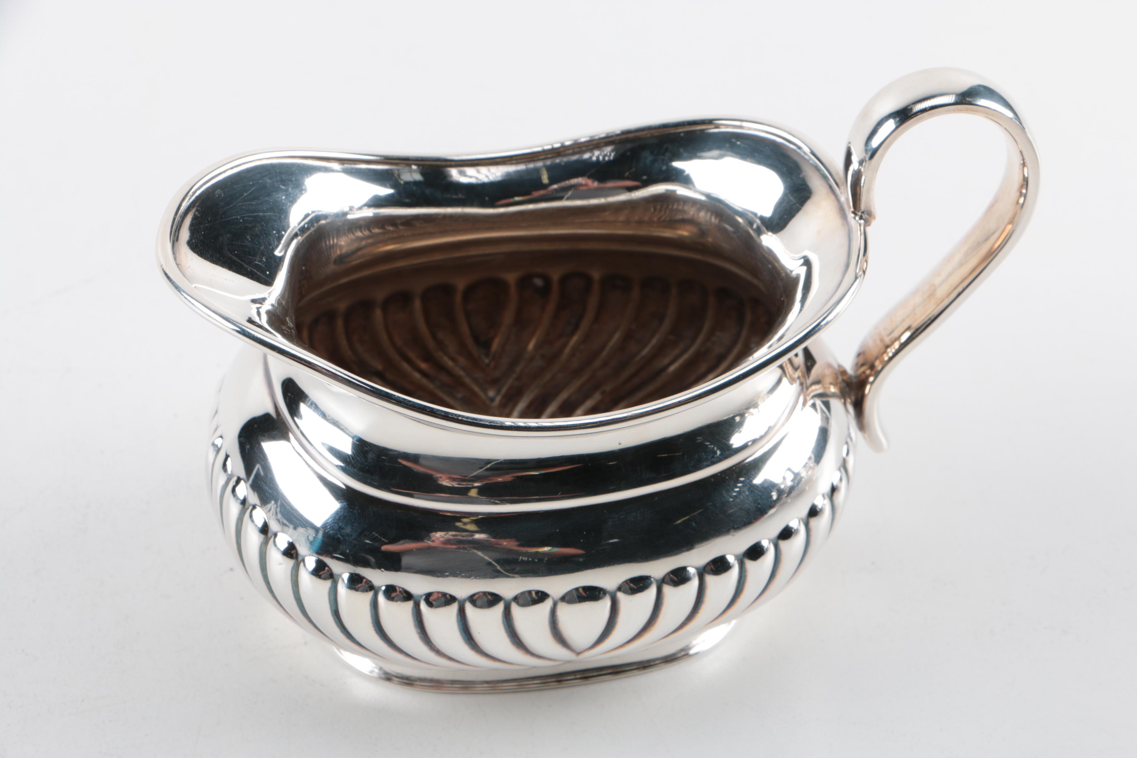 English Silver Plate Tea and Coffee Service