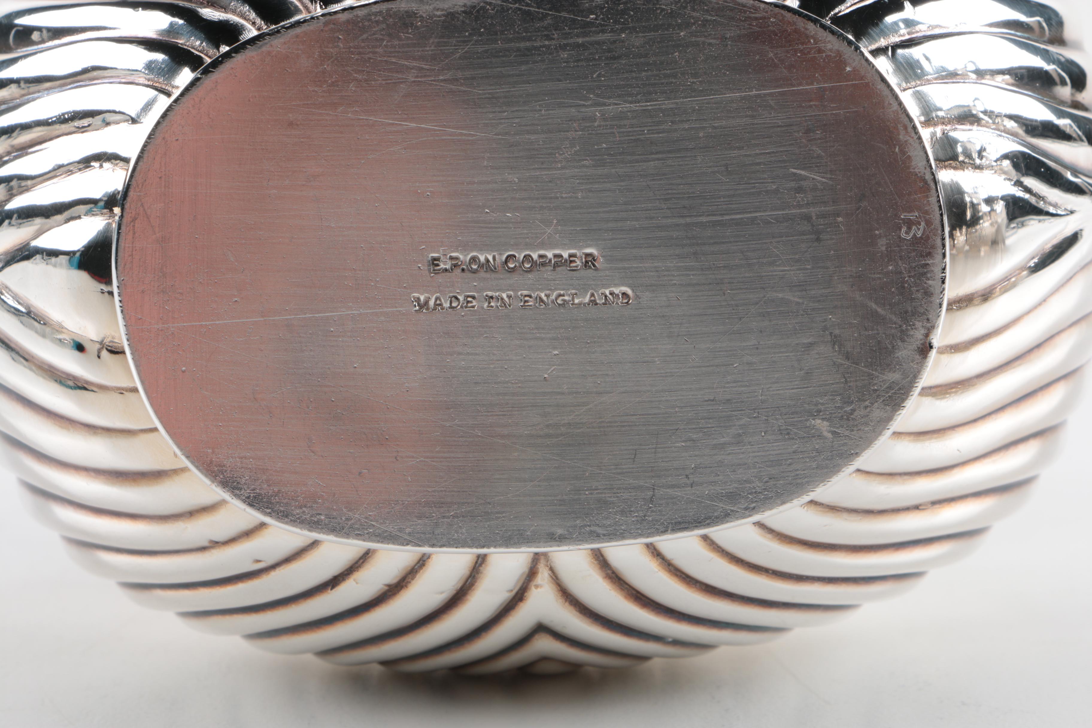 English Silver Plate Tea and Coffee Service