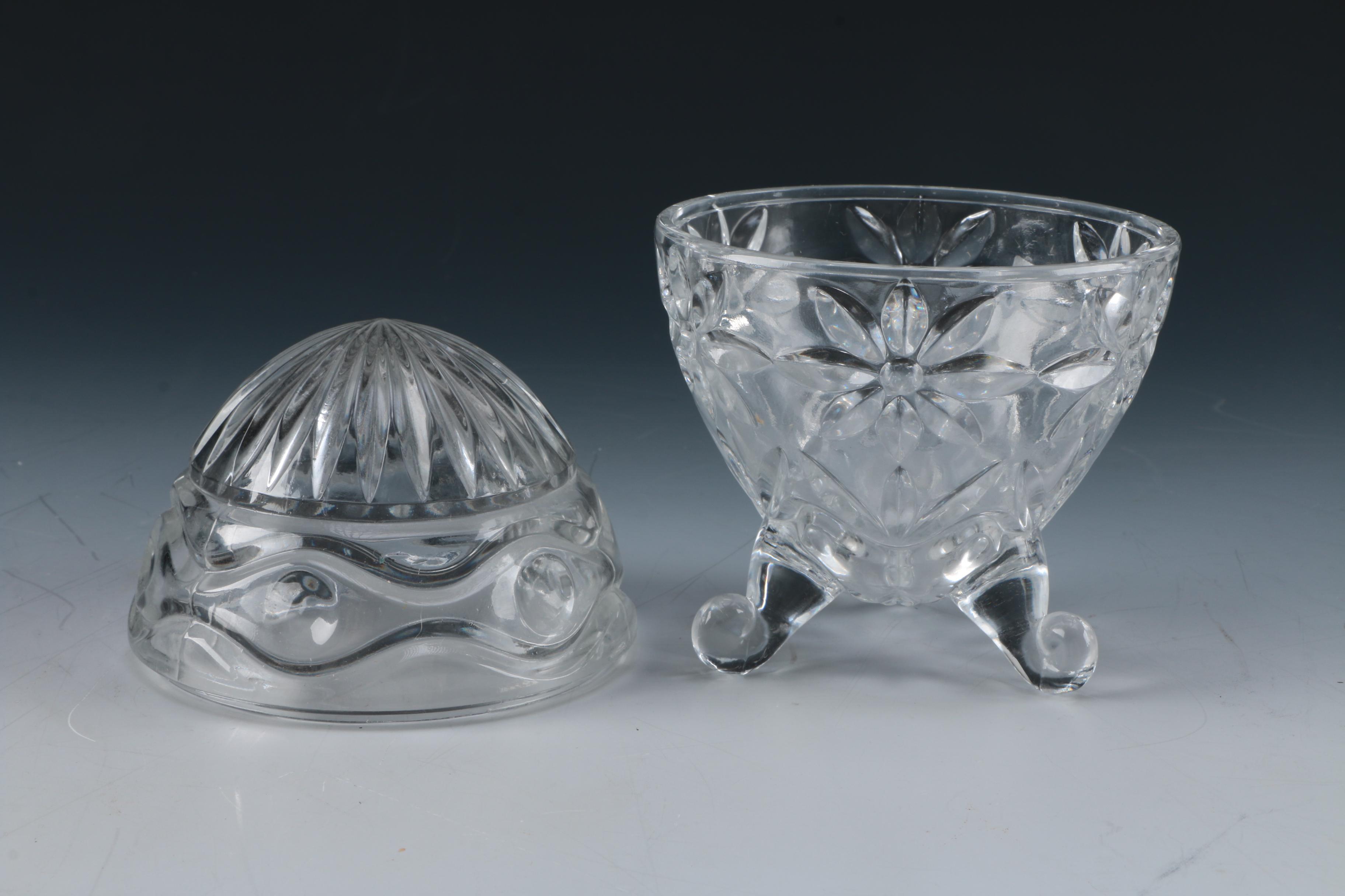 Crystal Bird Figurines