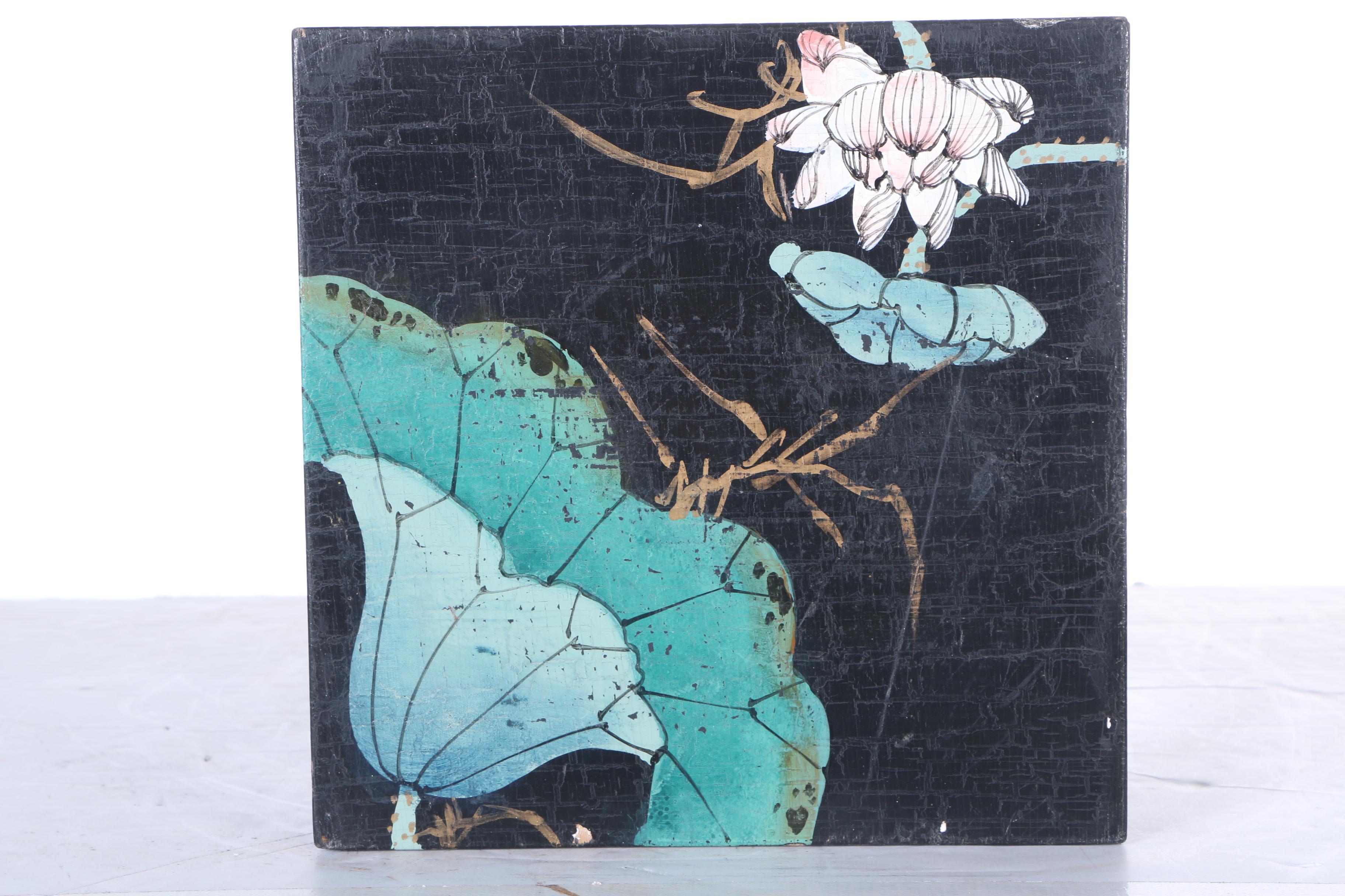 Chinese Inspired Decorative Pedestal