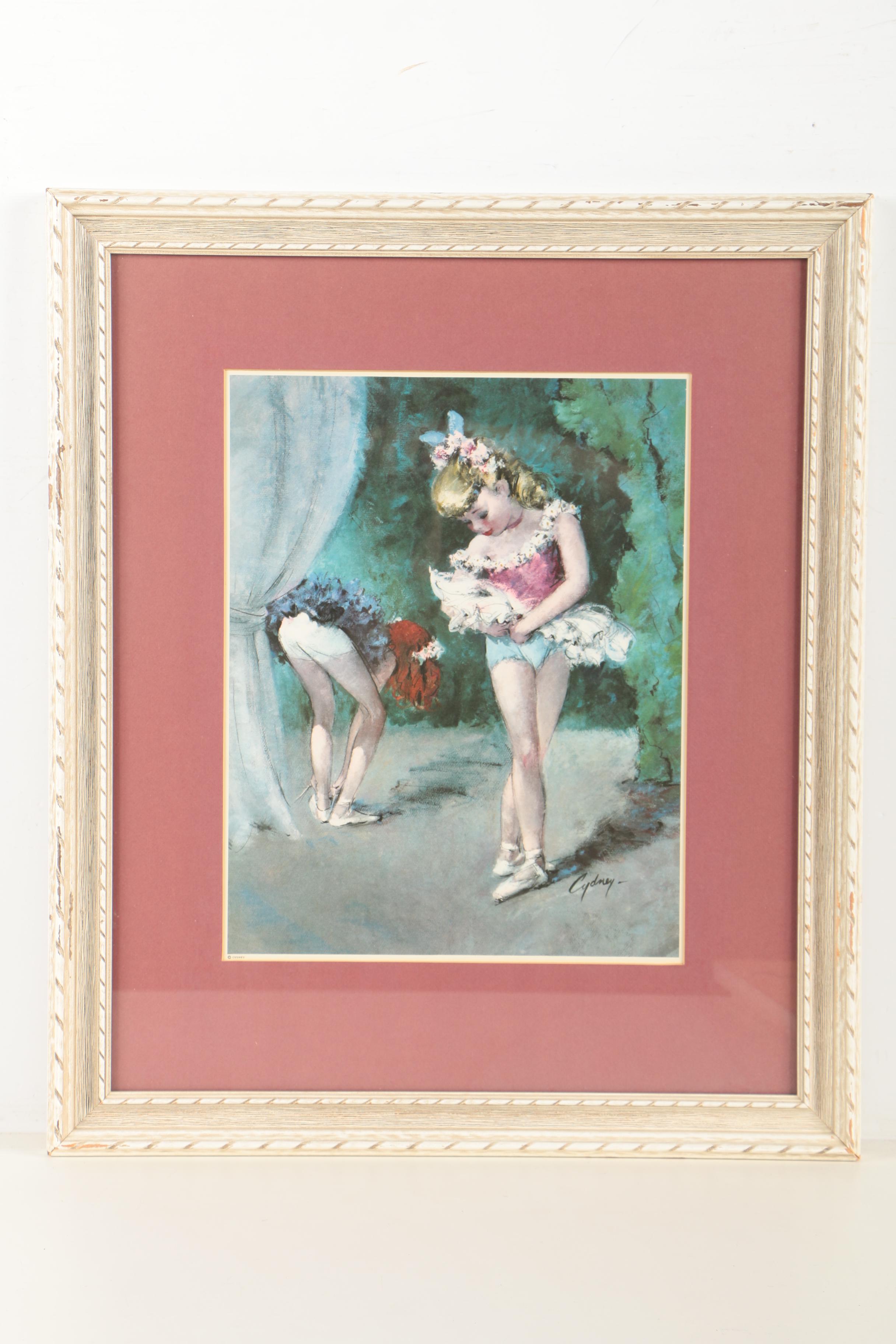 Offset Lithographs After Cydney Grossman of Young Dancers