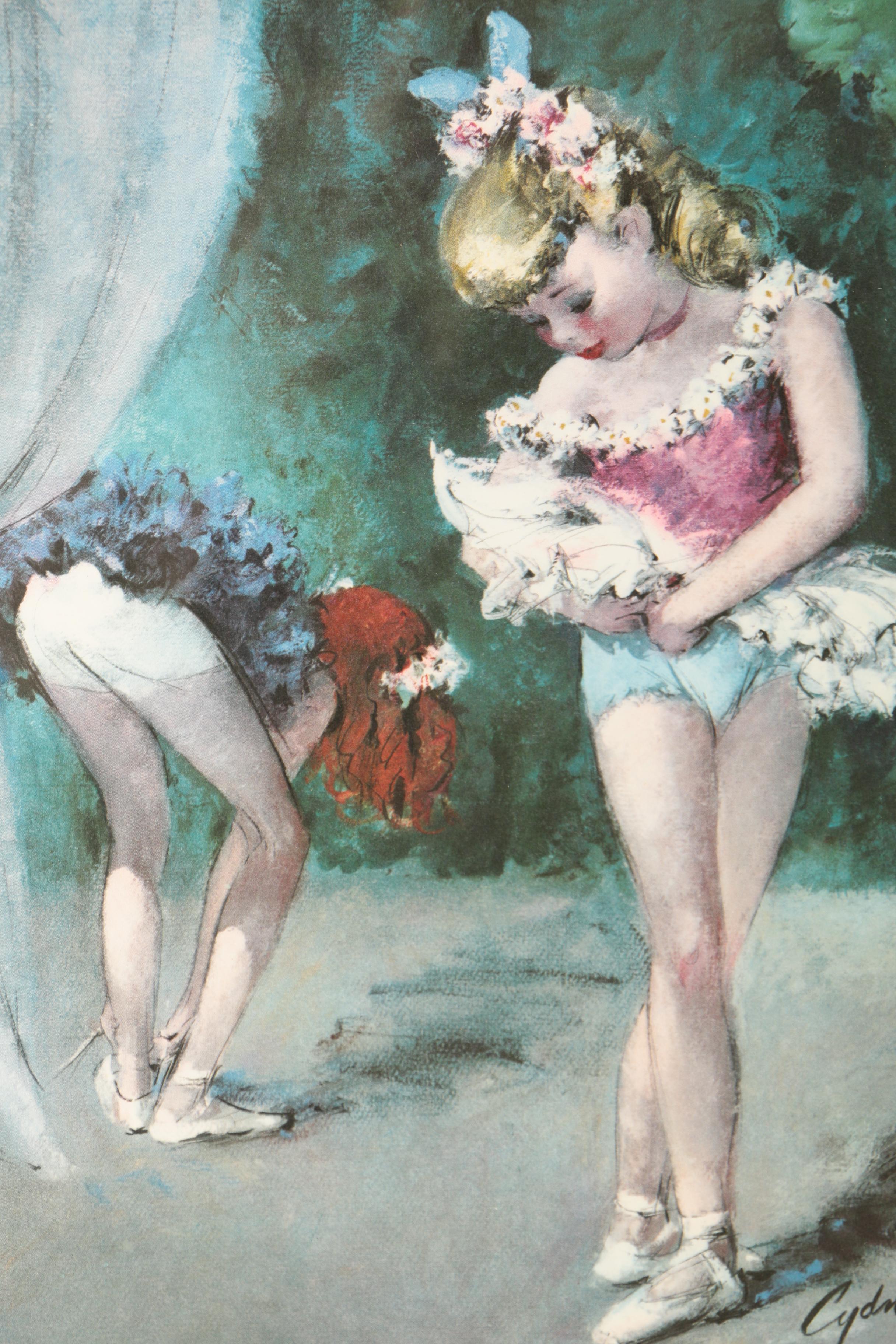 Offset Lithographs After Cydney Grossman of Young Dancers