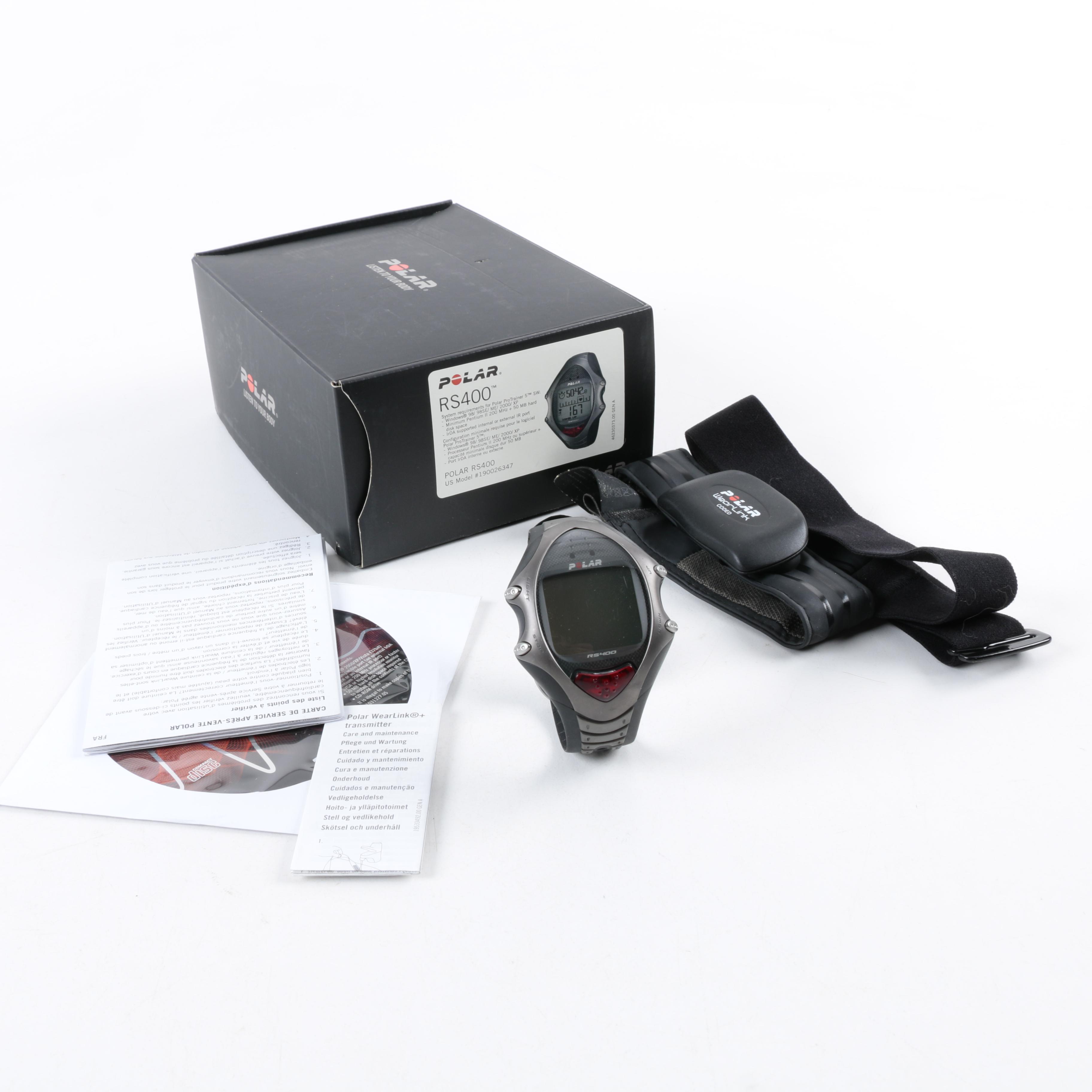 Polar ProTrainer RS400 Watch Heart Monitor