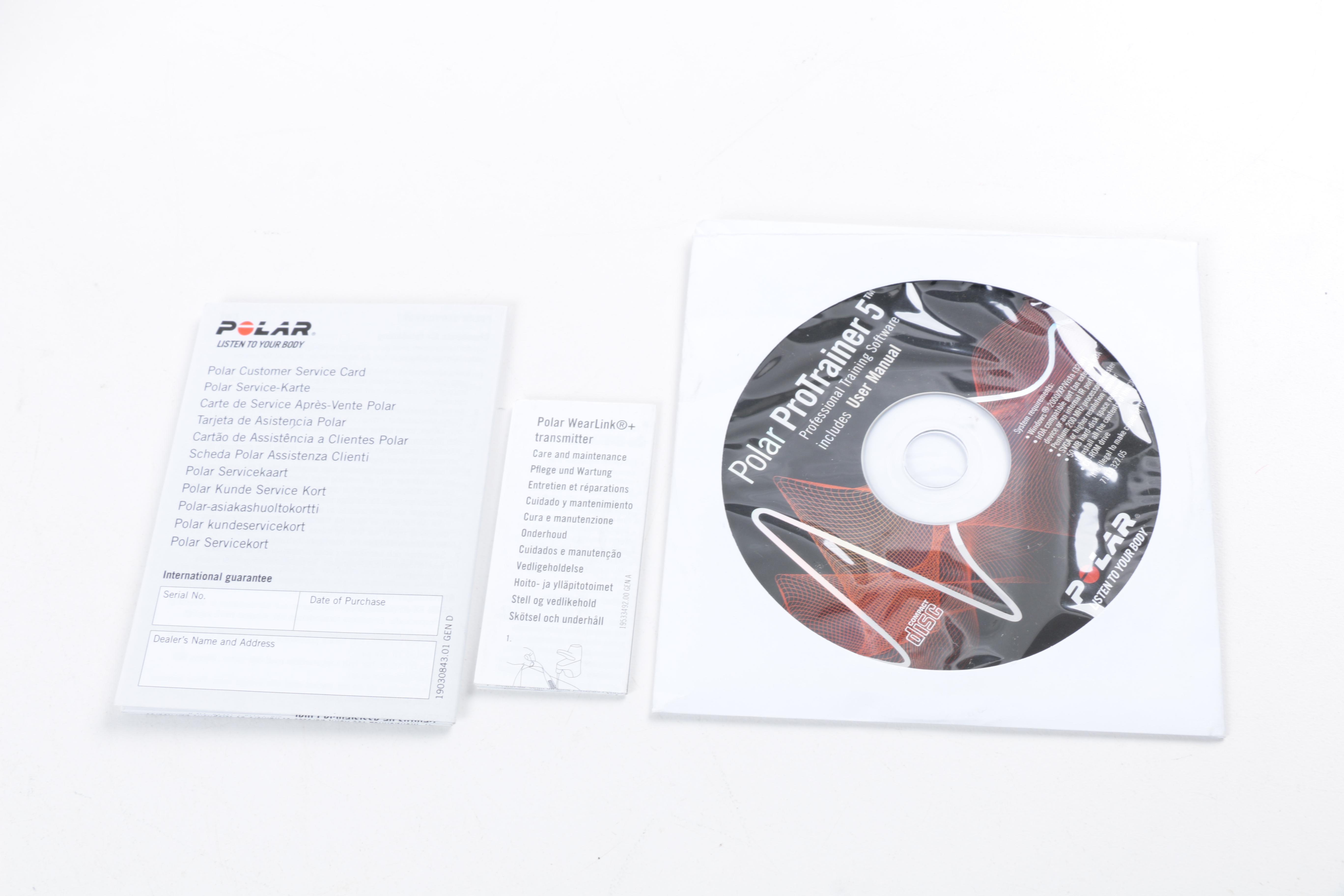 Polar ProTrainer RS400 Watch Heart Monitor