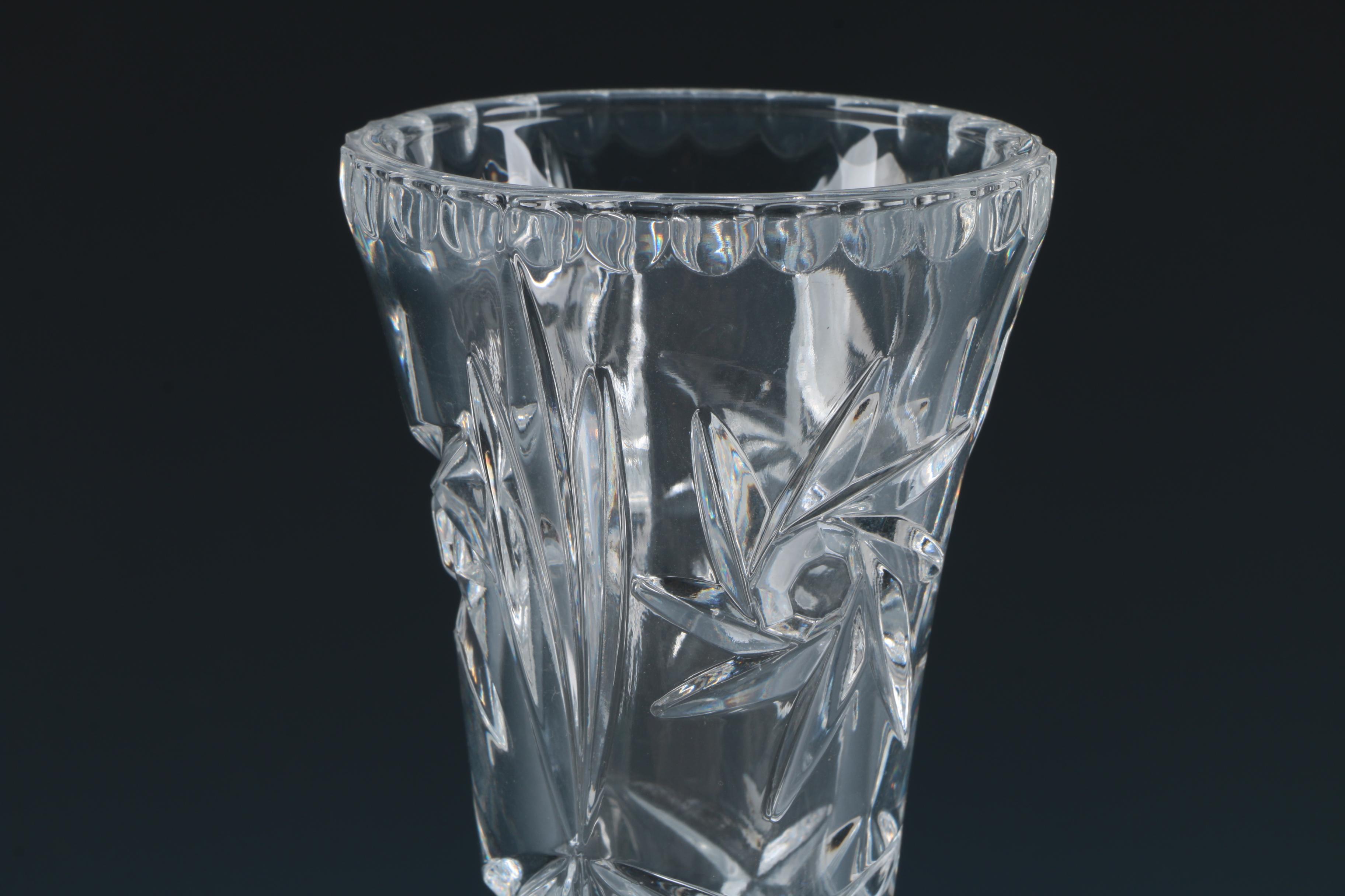 Small Crystal Vase