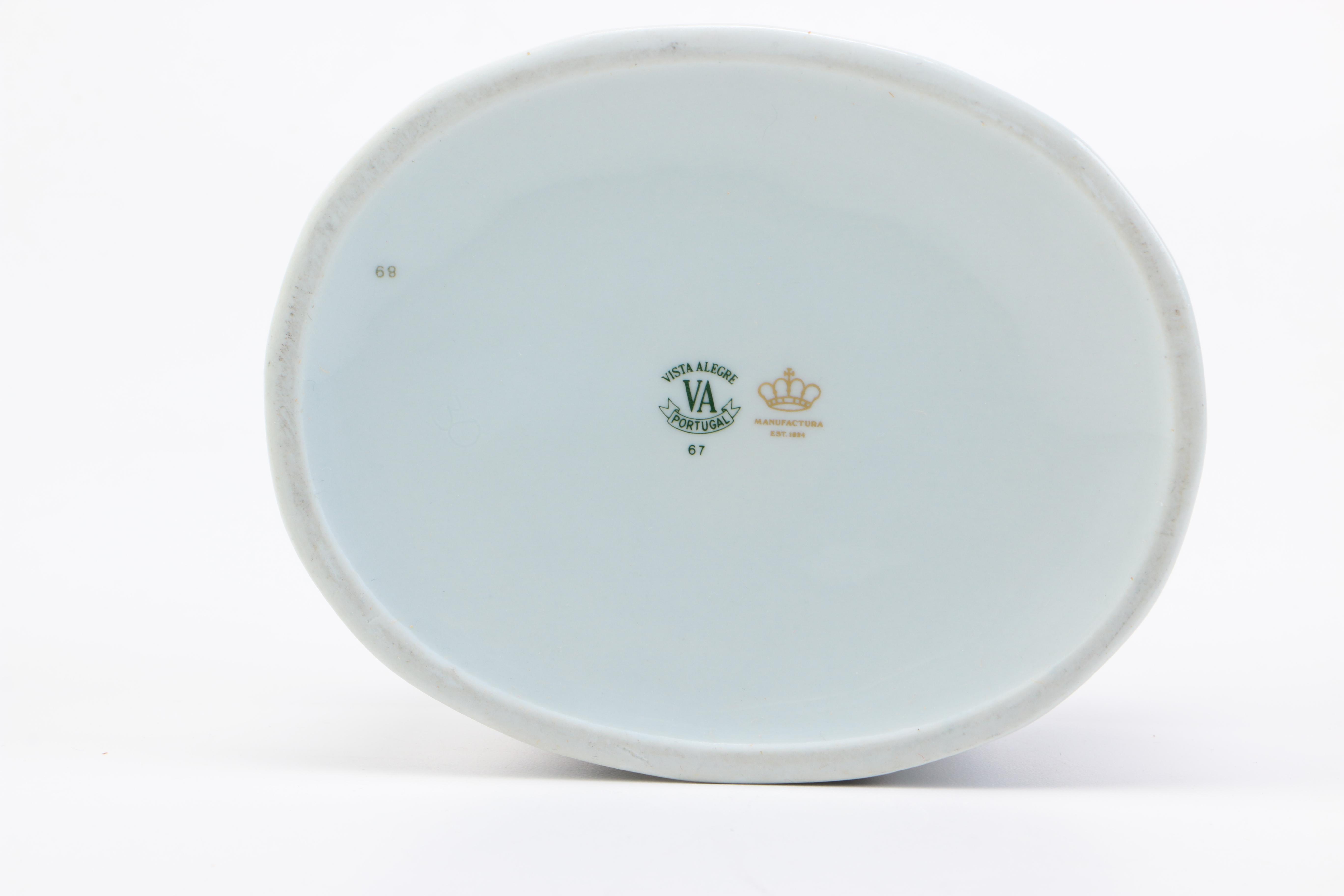 Vista Alegre Hand-Painted Portuguese Porcelain Decor