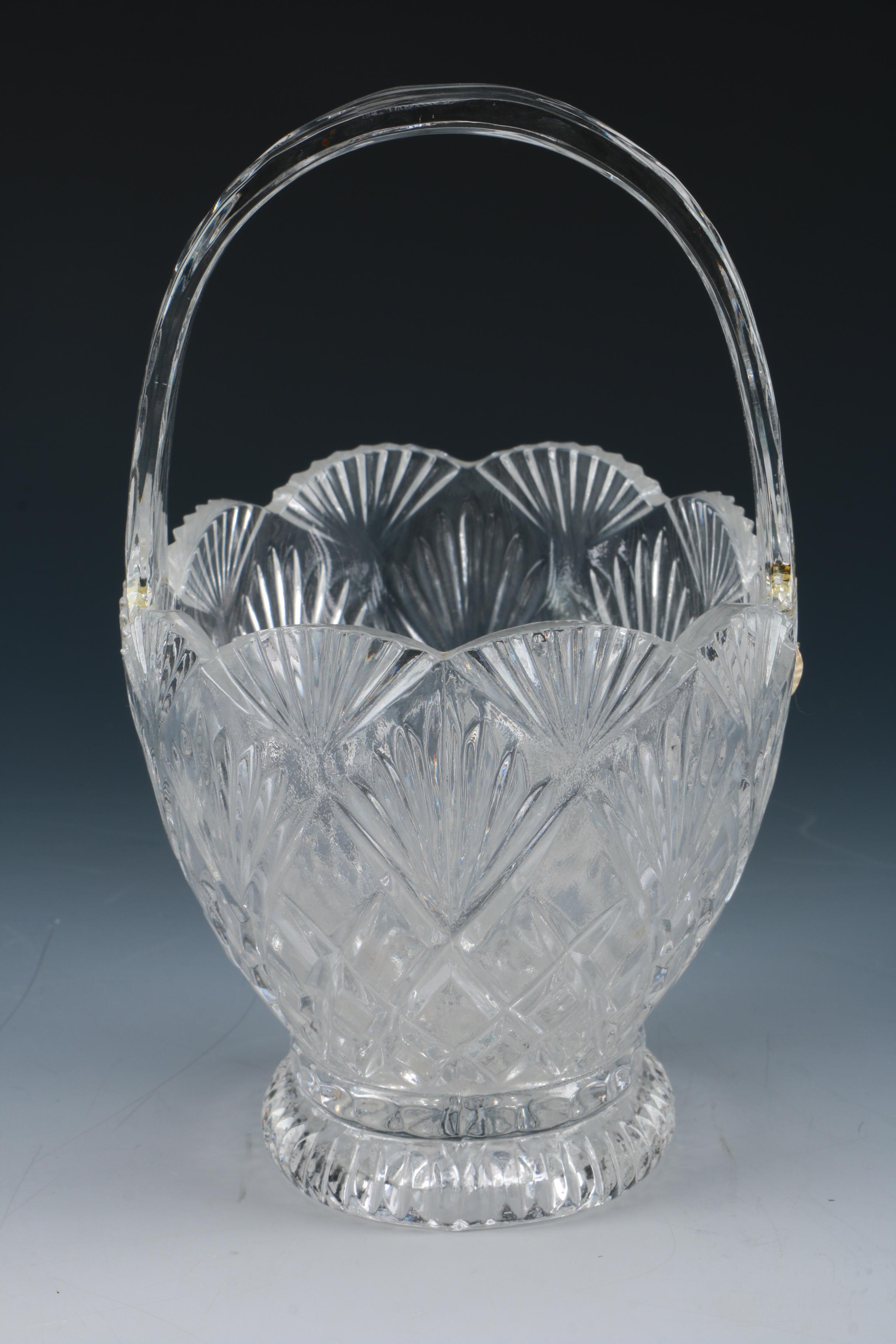 Lead Crystal Basket