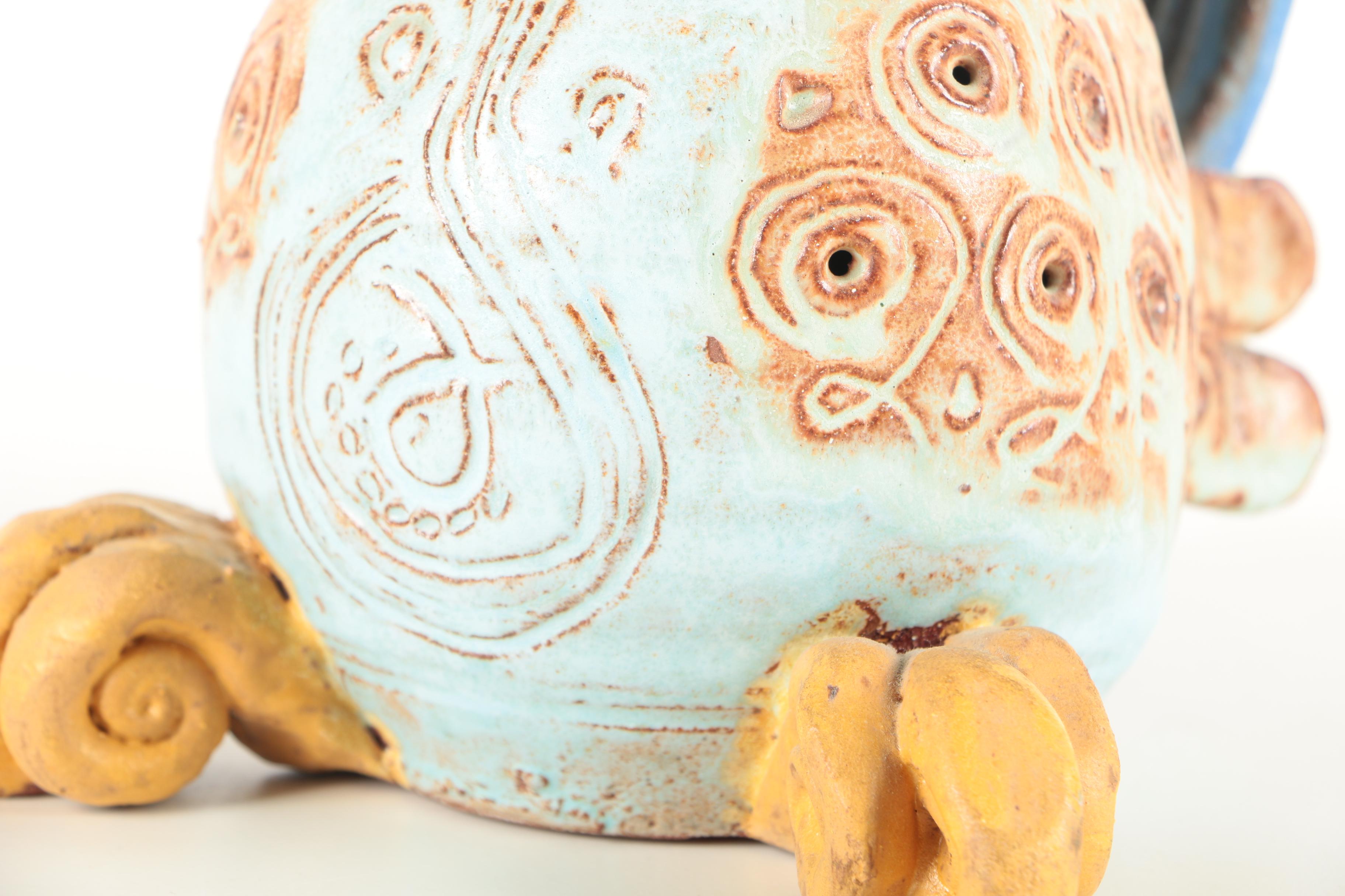 Todds Ceramic Sculpture of a Bird