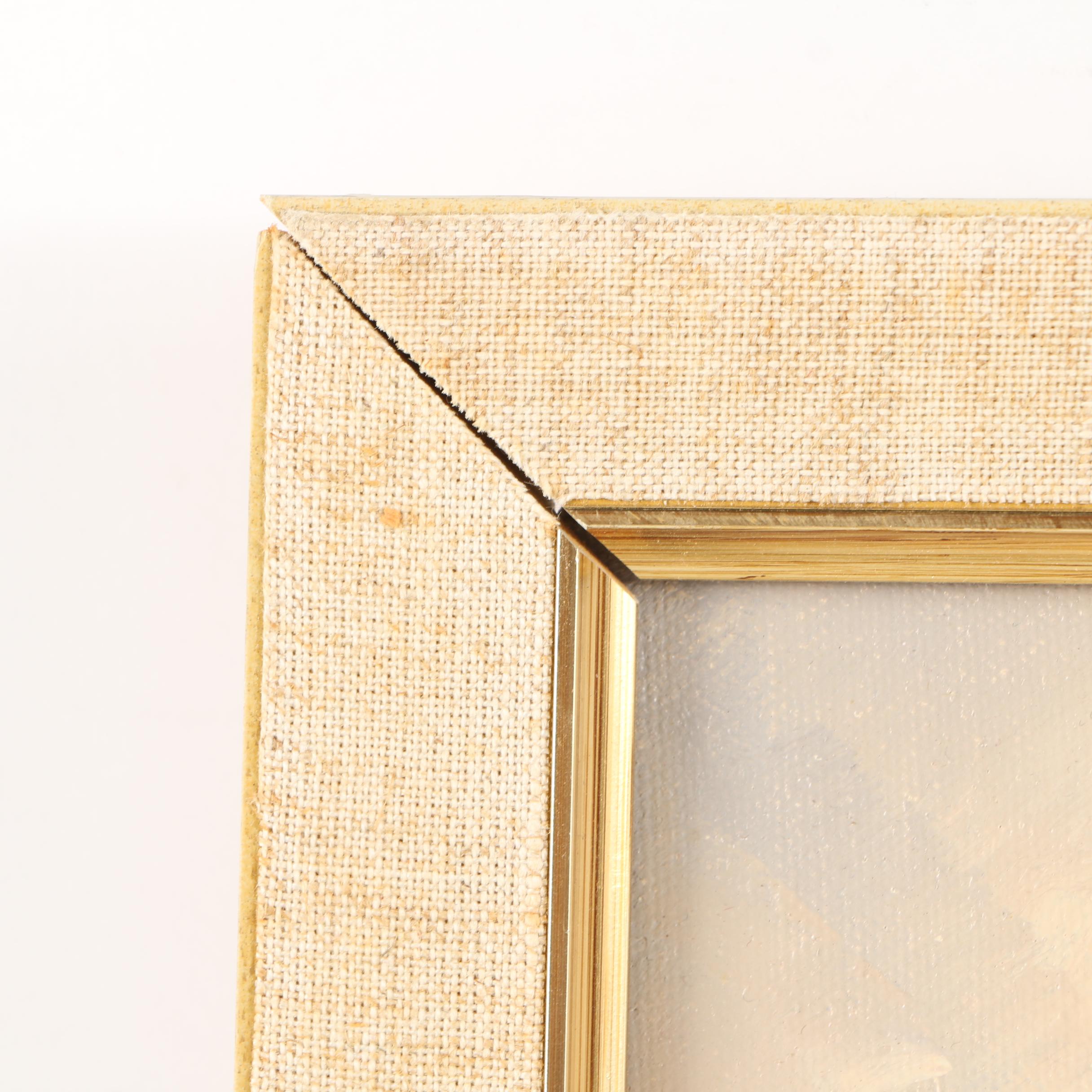 1985 Esther Oil Painting of Urban Street