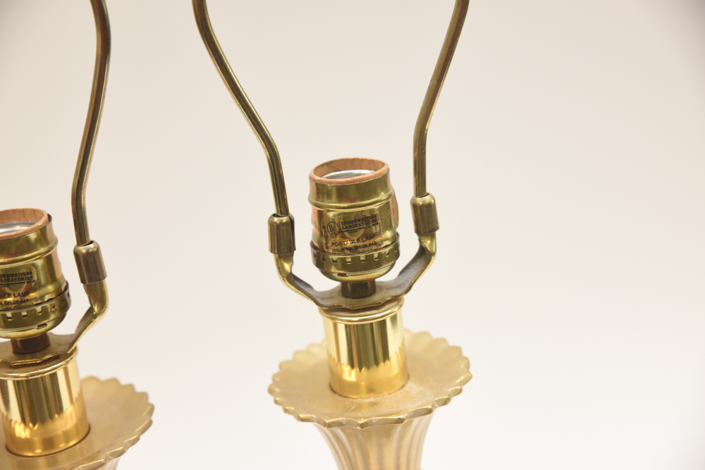 Pair of Waterford Crystal "Hospitality" Table Lamps