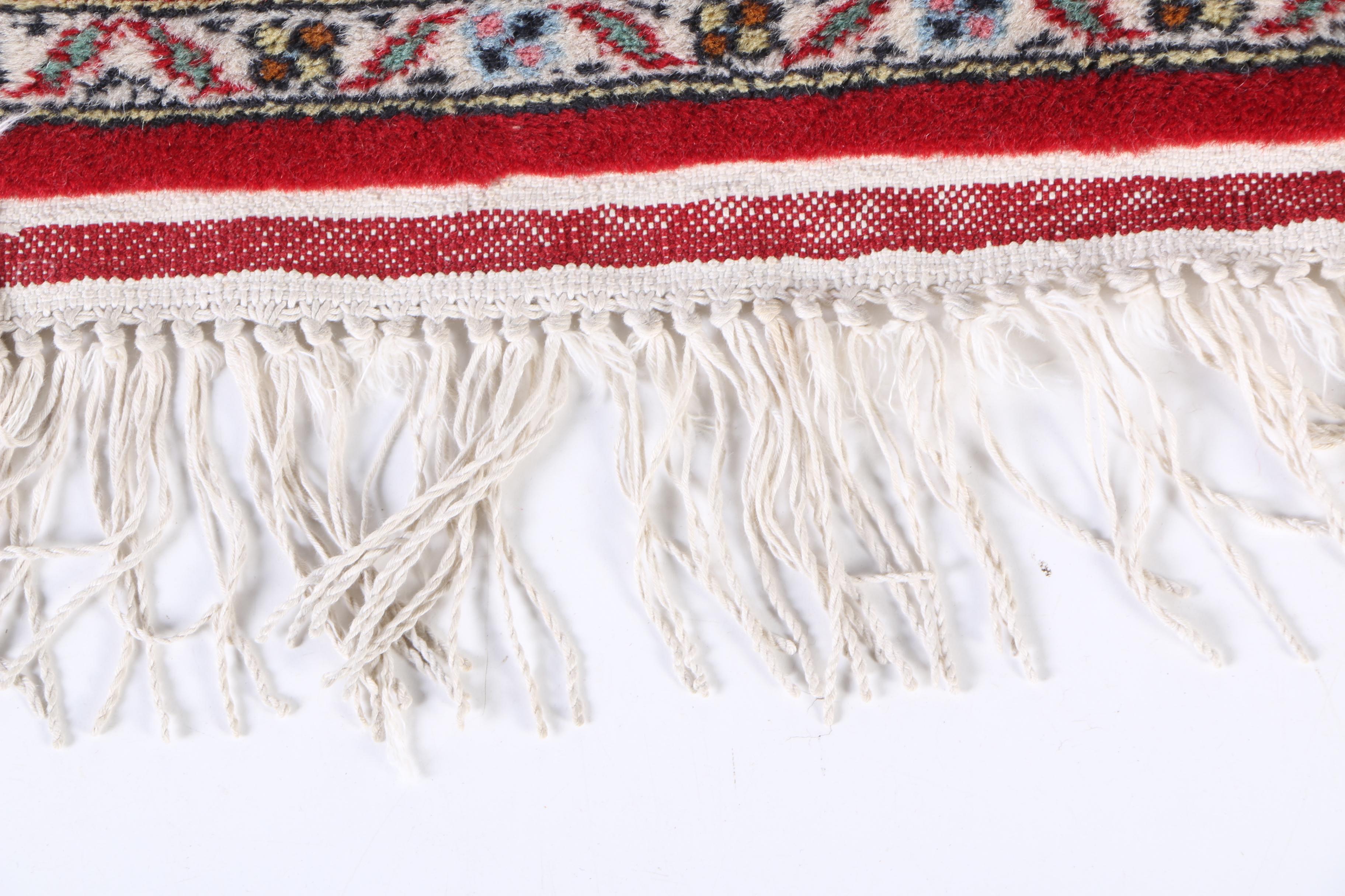 Hand-Knotted Ghiordes Prayer Rug