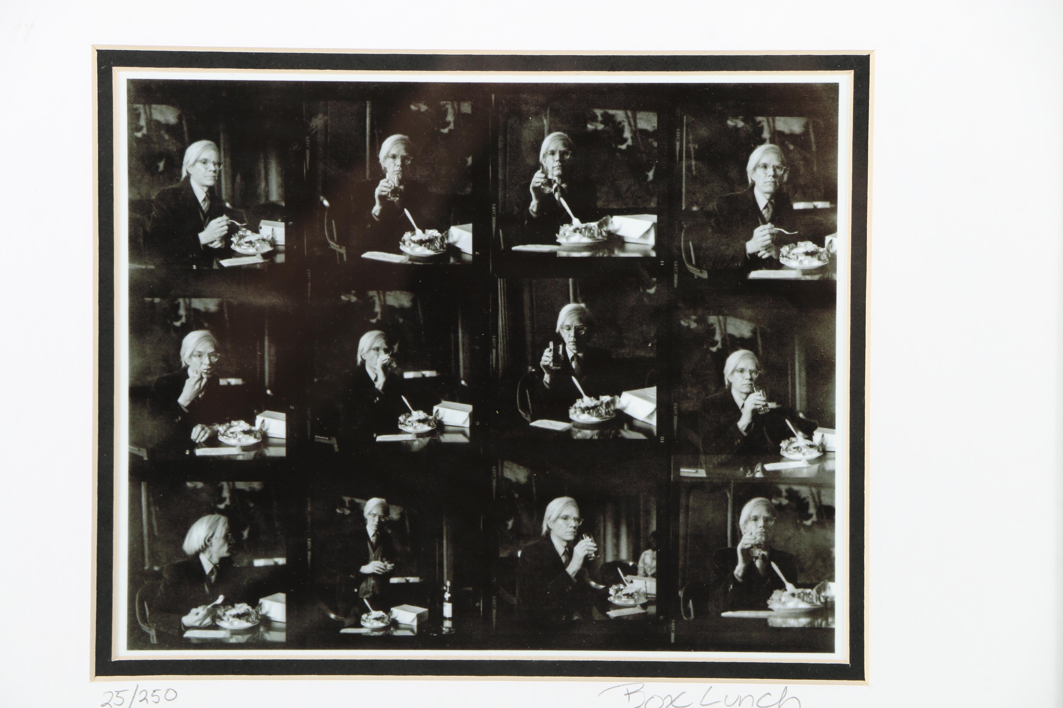 Limited Edition Giclee After Andy Warhol's Self-Portrait Series "Box Lunch"