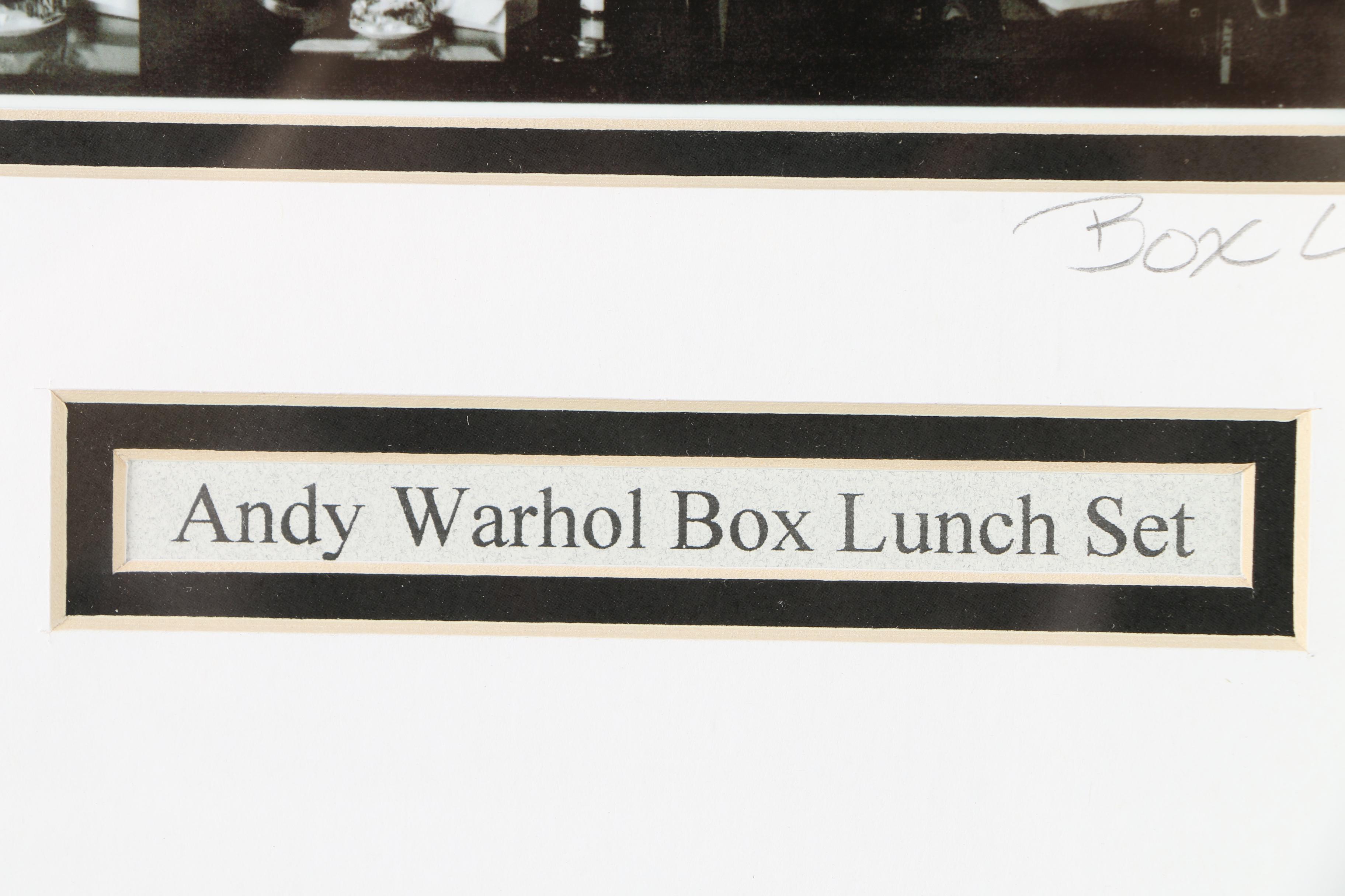 Limited Edition Giclee After Andy Warhol's Self-Portrait Series "Box Lunch"