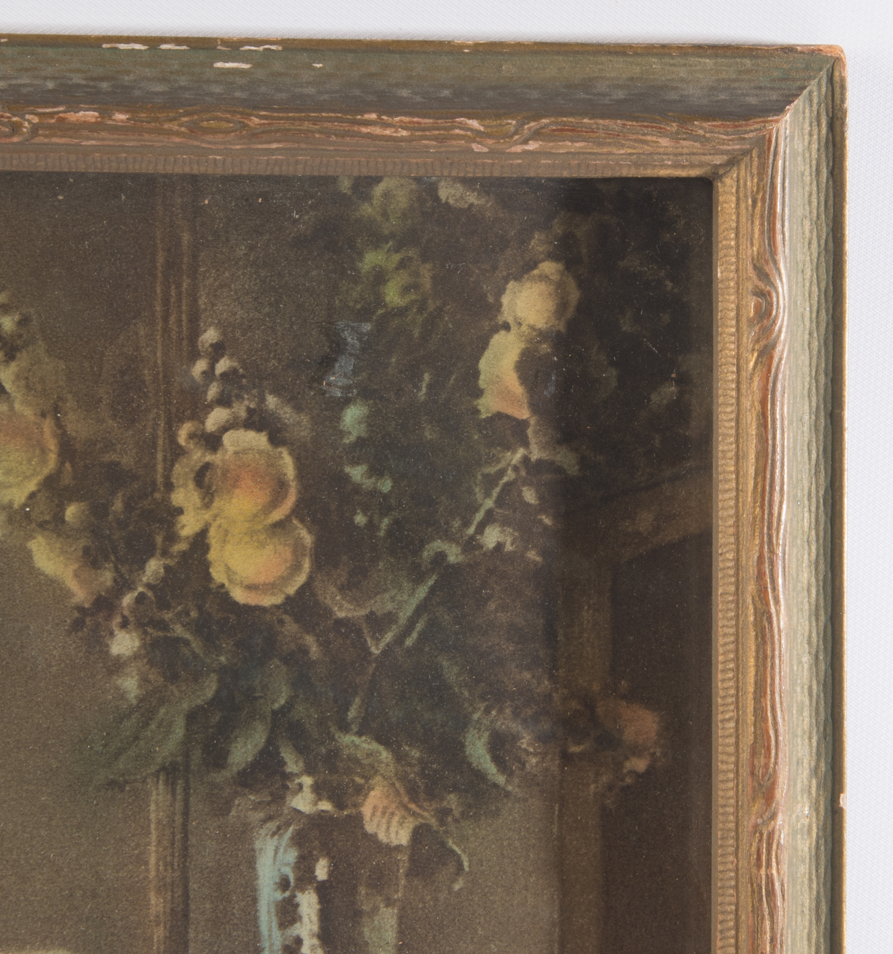 Offset Lithograph on Paper "Her First Music Lesson"