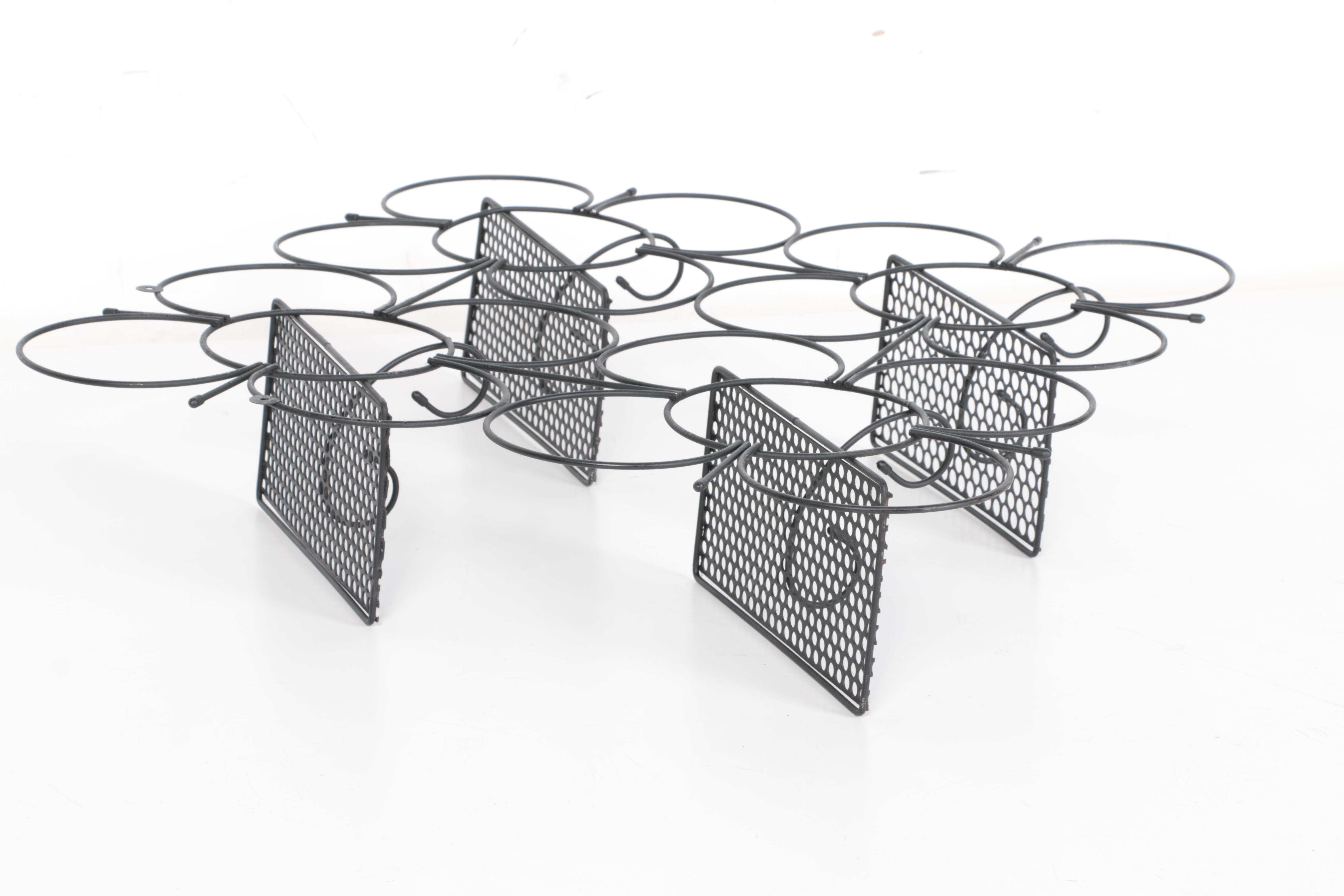 Decorative Metal Wall Hangings with Shelves