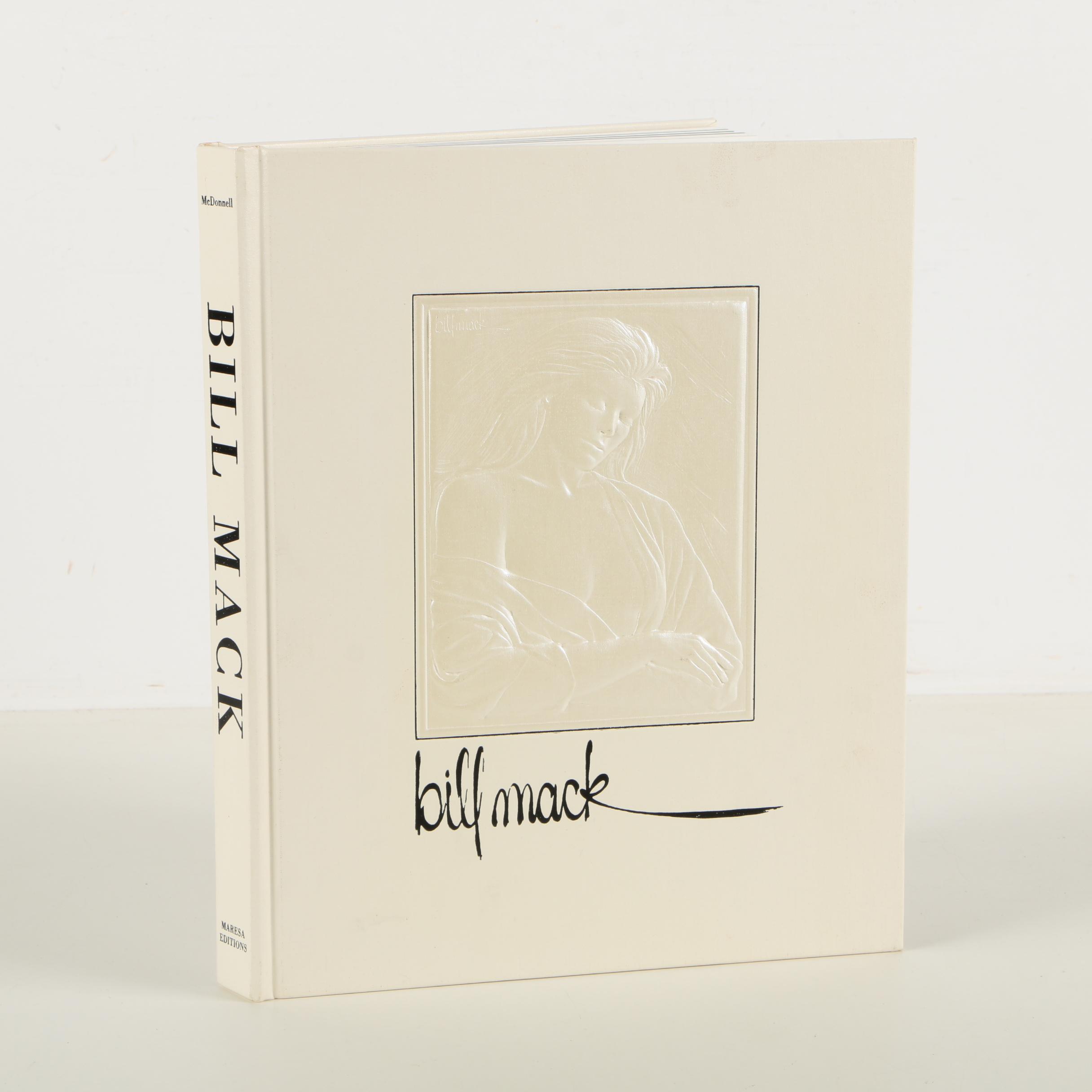 Bill Mack Signed Art Book