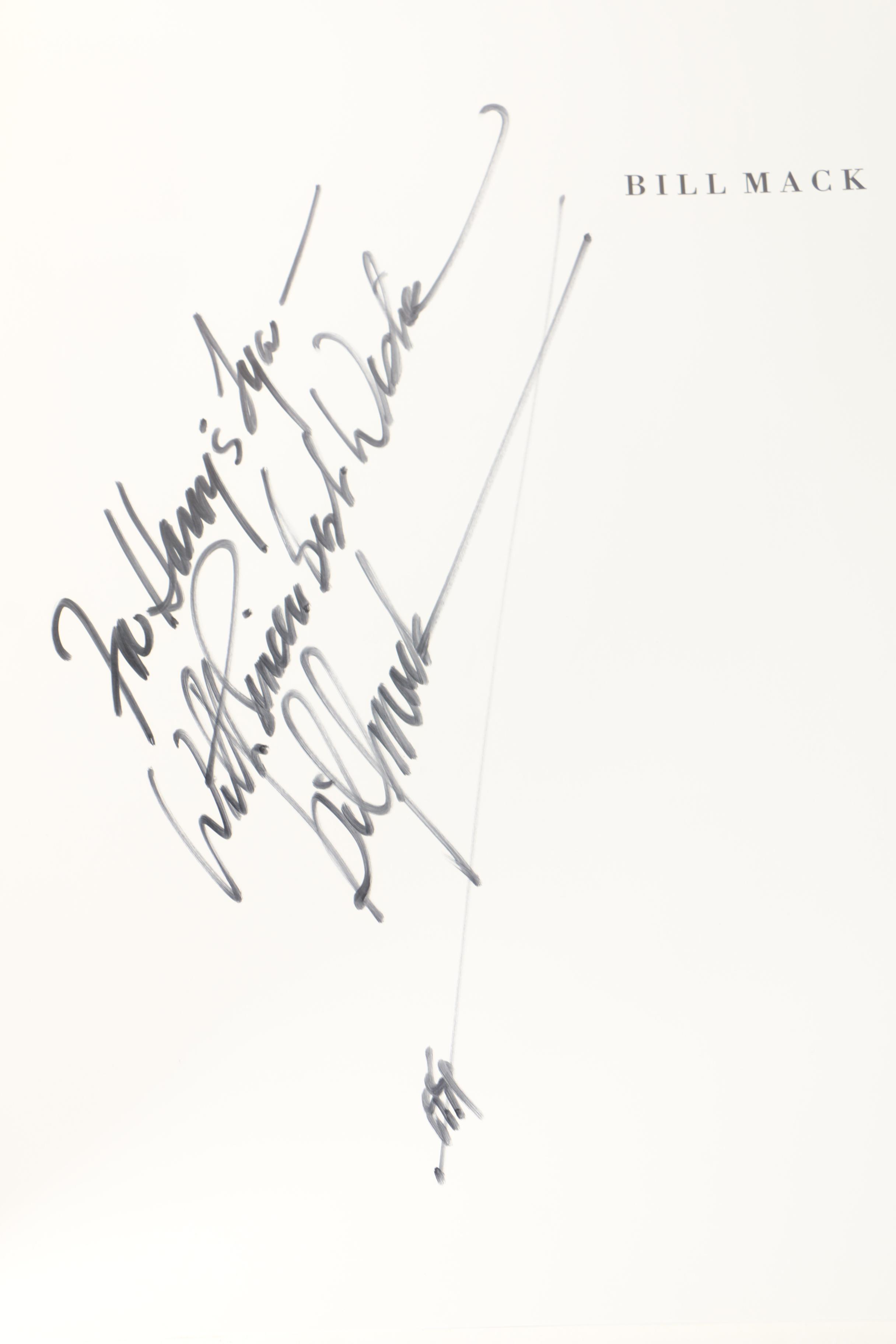 Bill Mack Signed Art Book