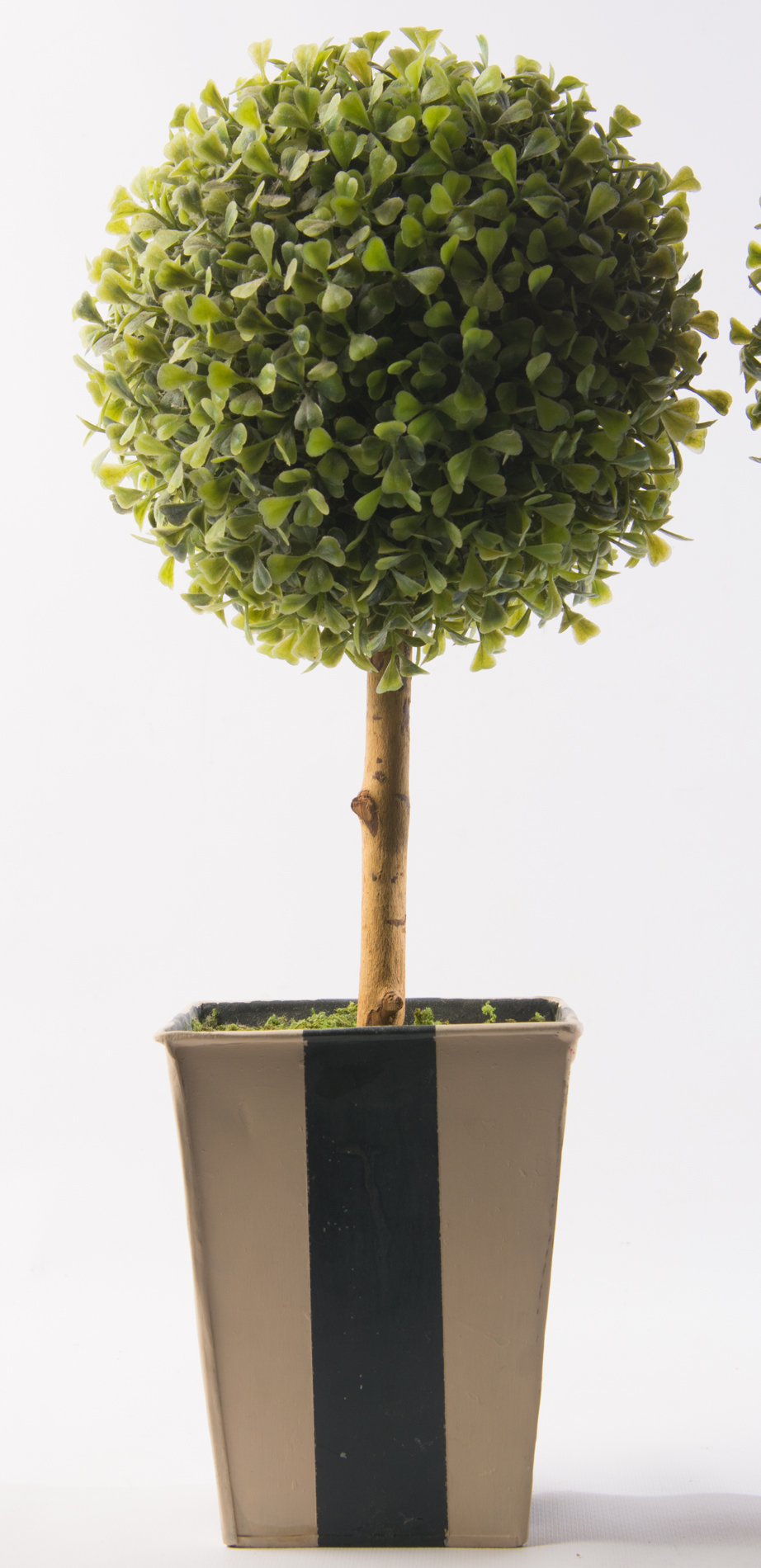 Faux Boxwood Topiaries