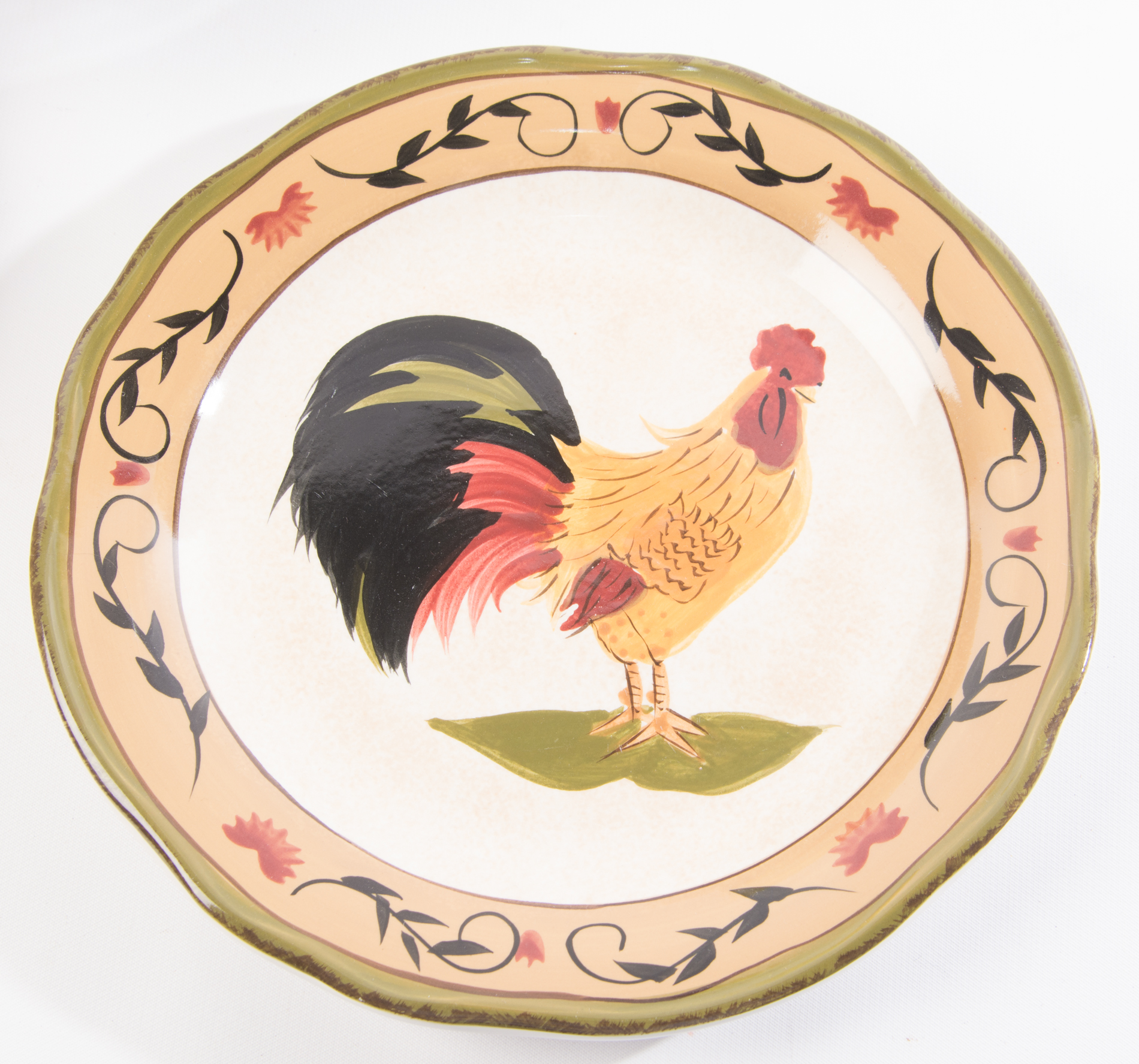 Rooster Stoneware Including Coq au Vin