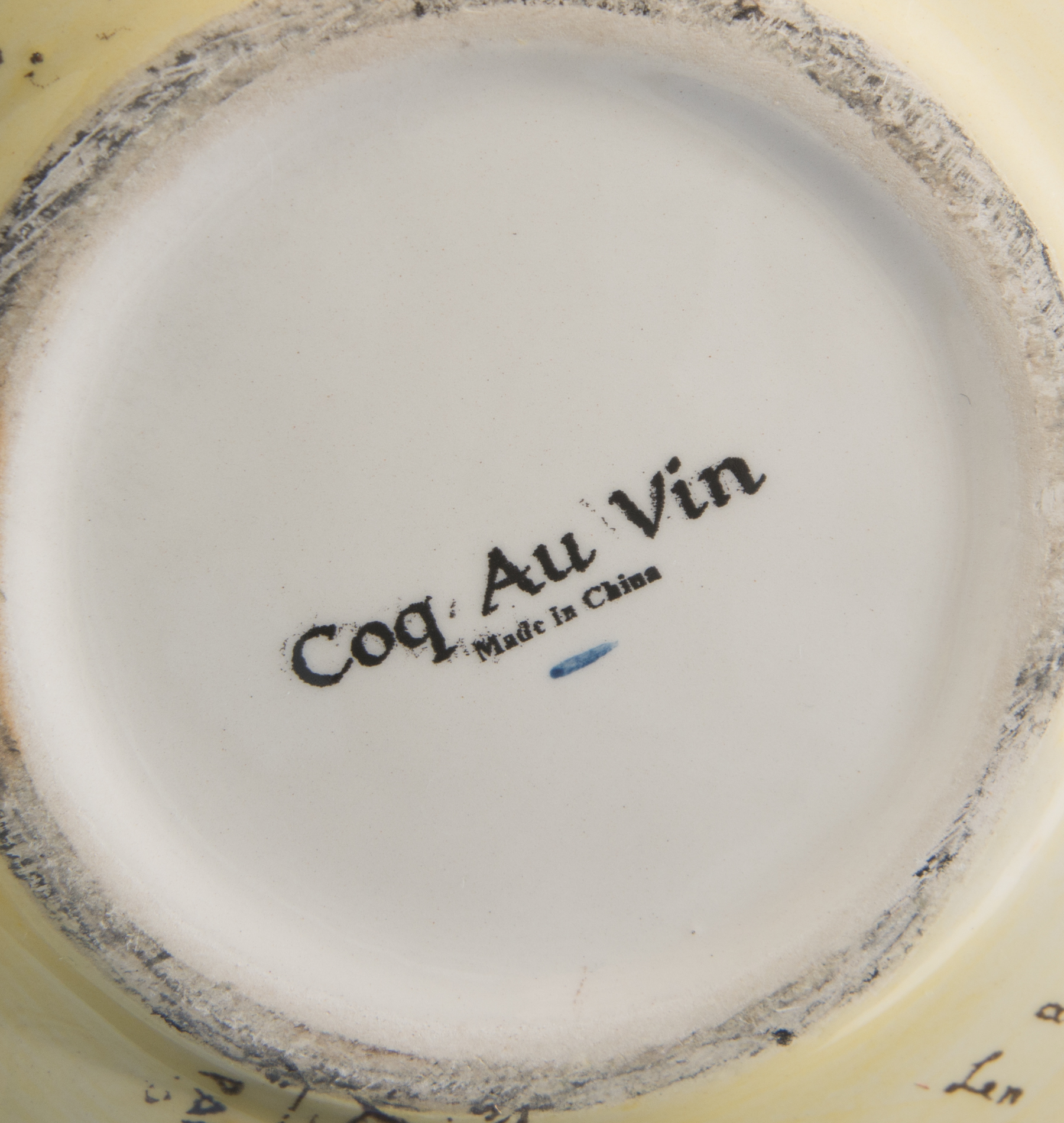 Rooster Stoneware Including Coq au Vin