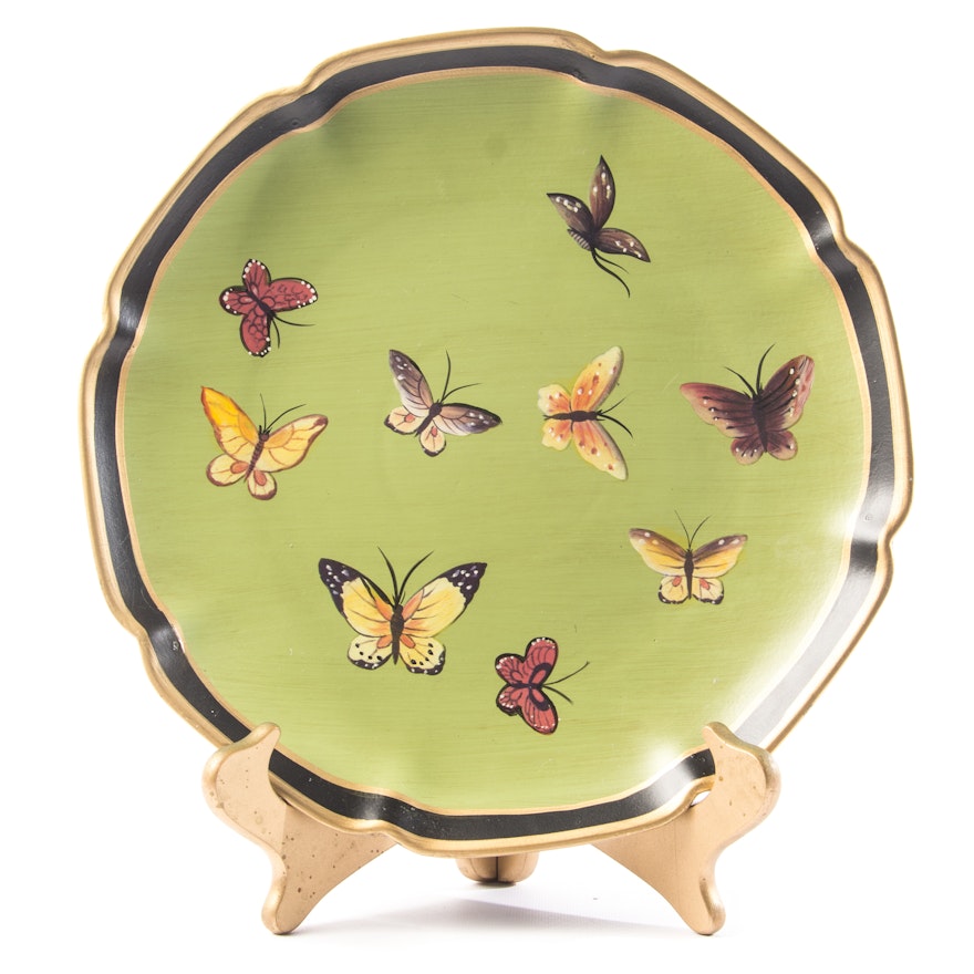 Decorative Butterfly Plate