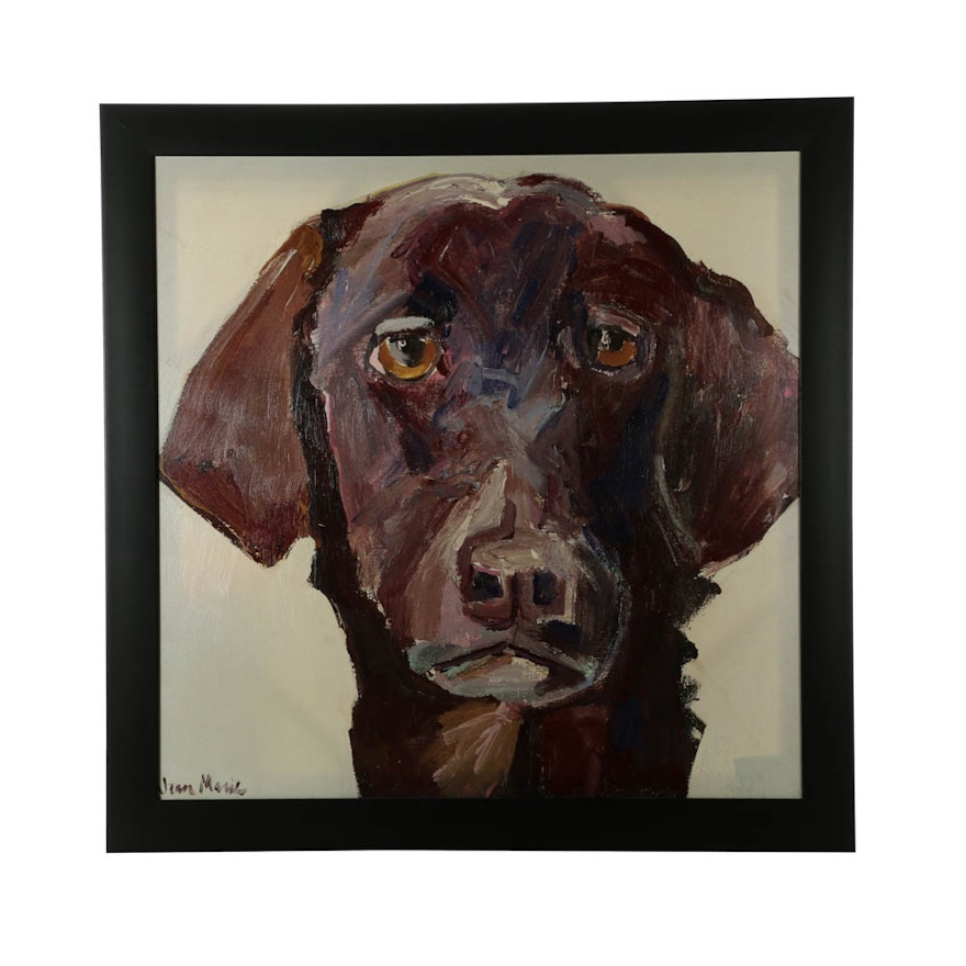 Jean-Marie McDonnell Giclee of Dog