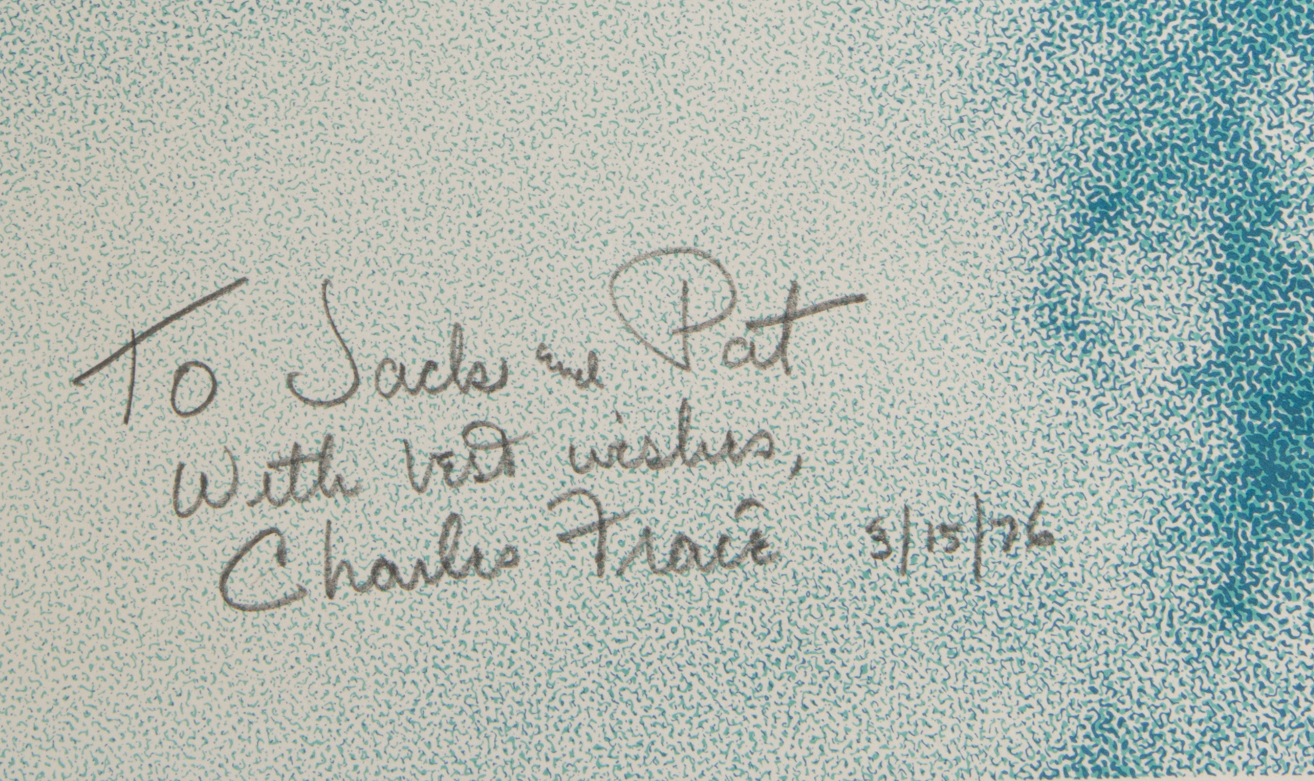 Charles Fracé Signed Offset Lithograph on Paper "Northern Goshawk"