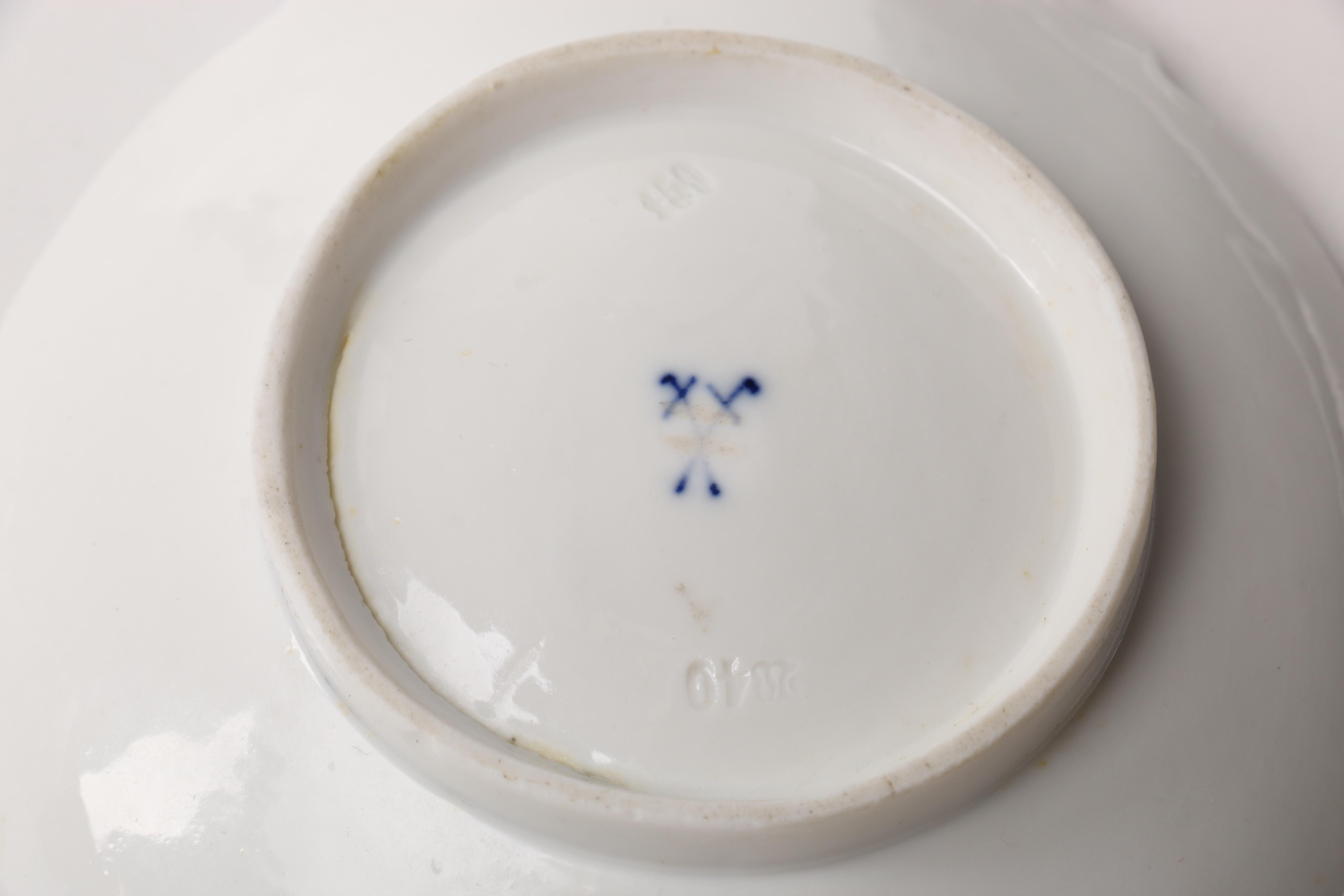 "Blue Onion" Porcelain including Meissen