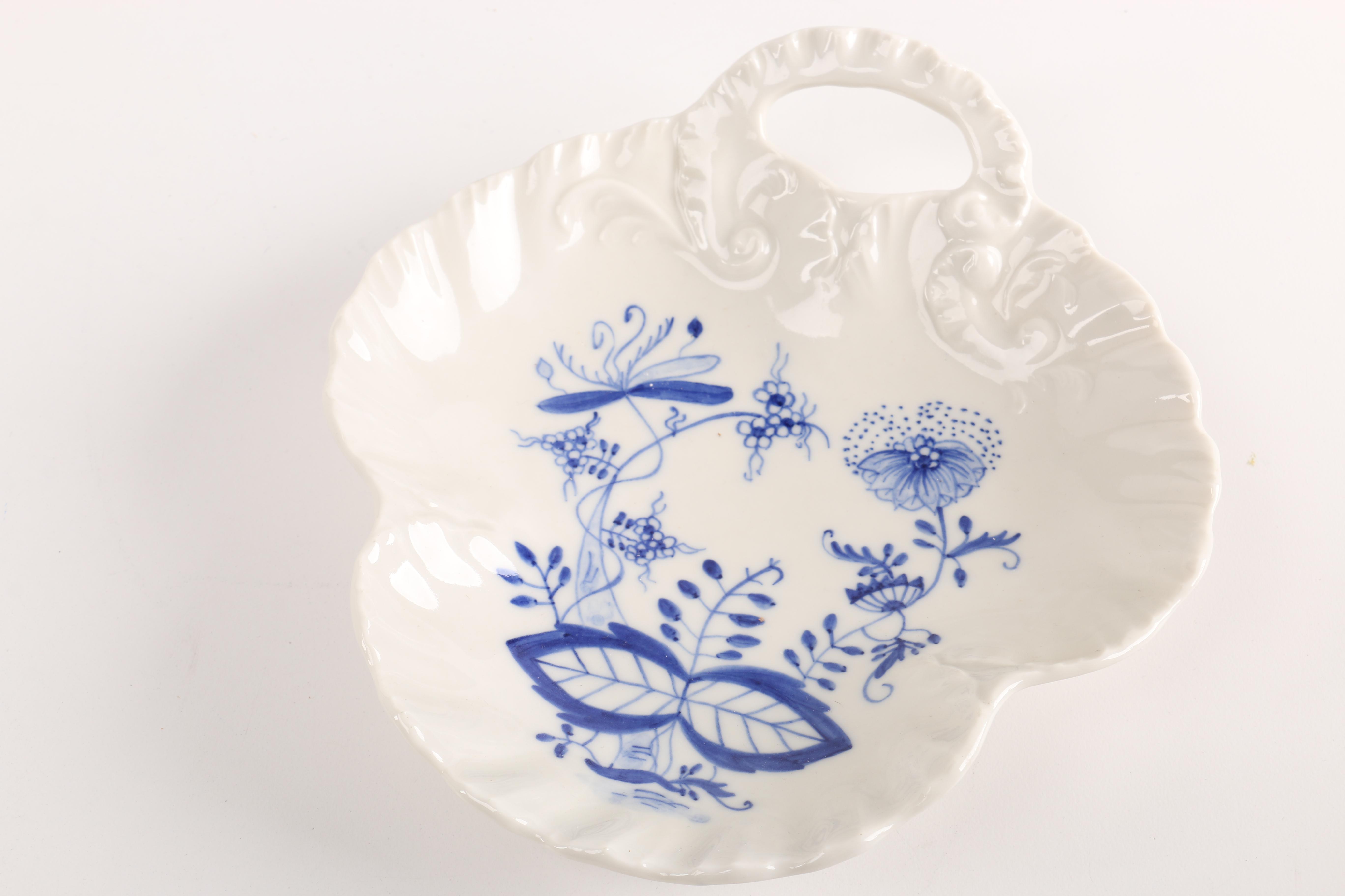 "Blue Onion" Porcelain including Meissen