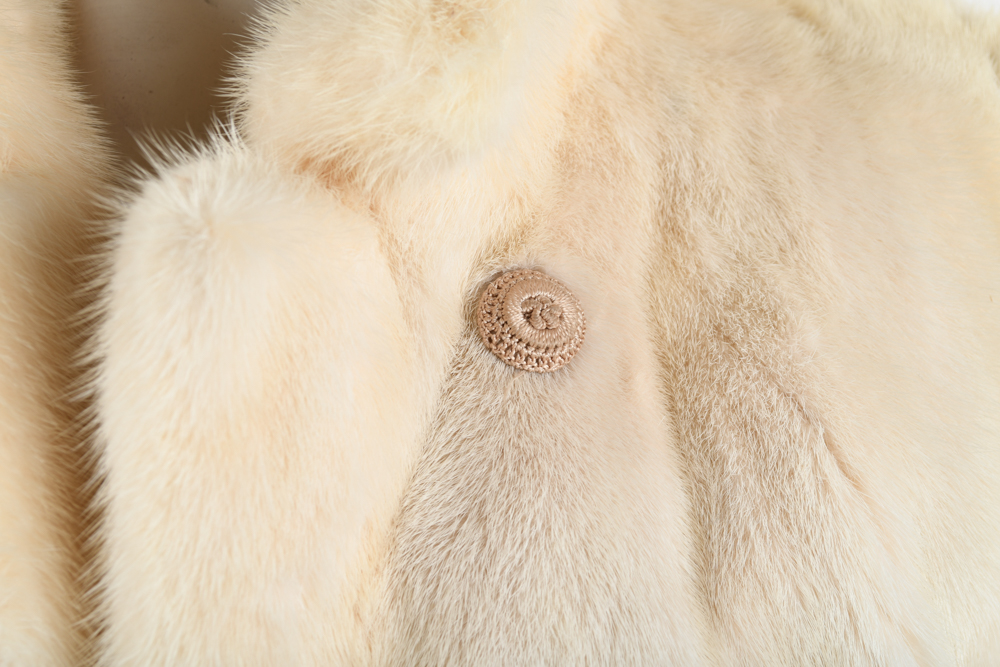 Collection of Vintage Blonde Fur Jackets and a Michael Kors Jacket with Fur Trim