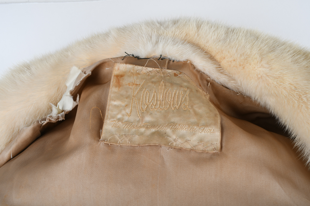 Collection of Vintage Blonde Fur Jackets and a Michael Kors Jacket with Fur Trim