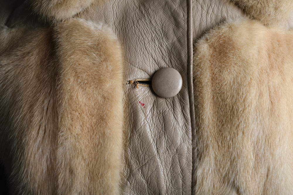 Collection of Vintage Blonde Fur Jackets and a Michael Kors Jacket with Fur Trim