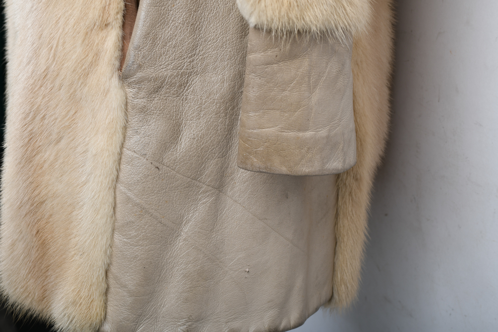 Collection of Vintage Blonde Fur Jackets and a Michael Kors Jacket with Fur Trim