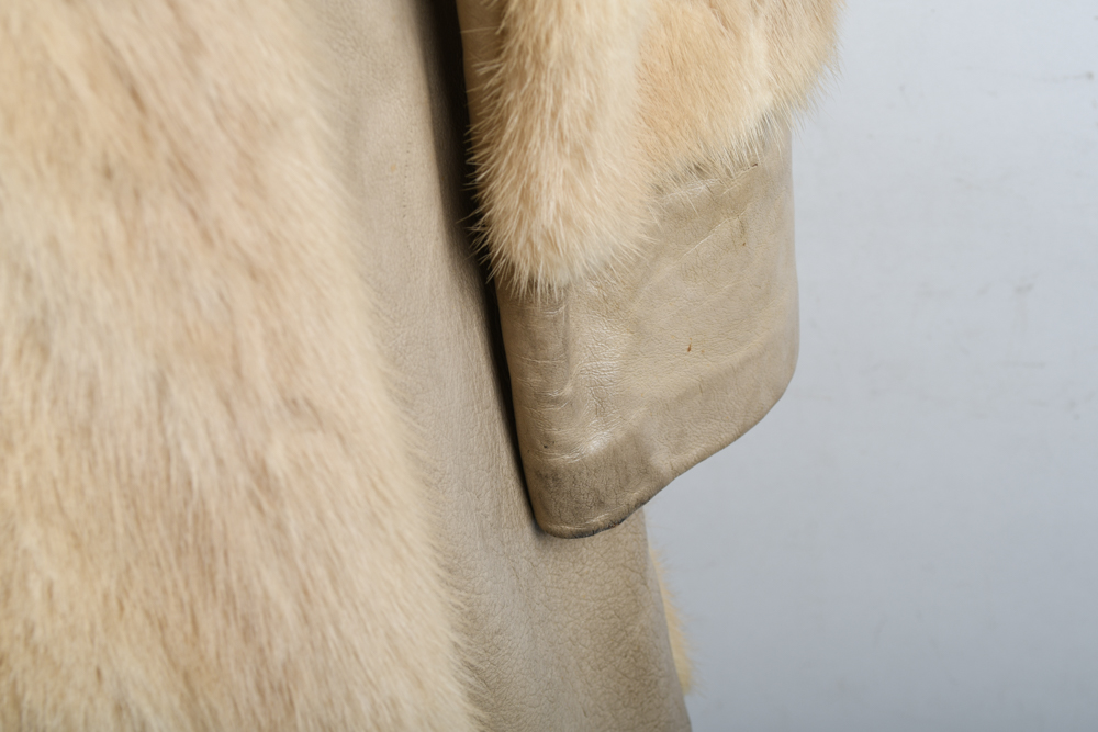 Collection of Vintage Blonde Fur Jackets and a Michael Kors Jacket with Fur Trim