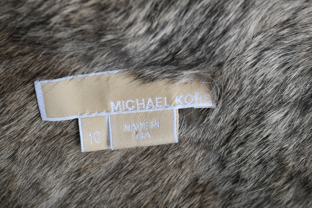 Collection of Vintage Blonde Fur Jackets and a Michael Kors Jacket with Fur Trim
