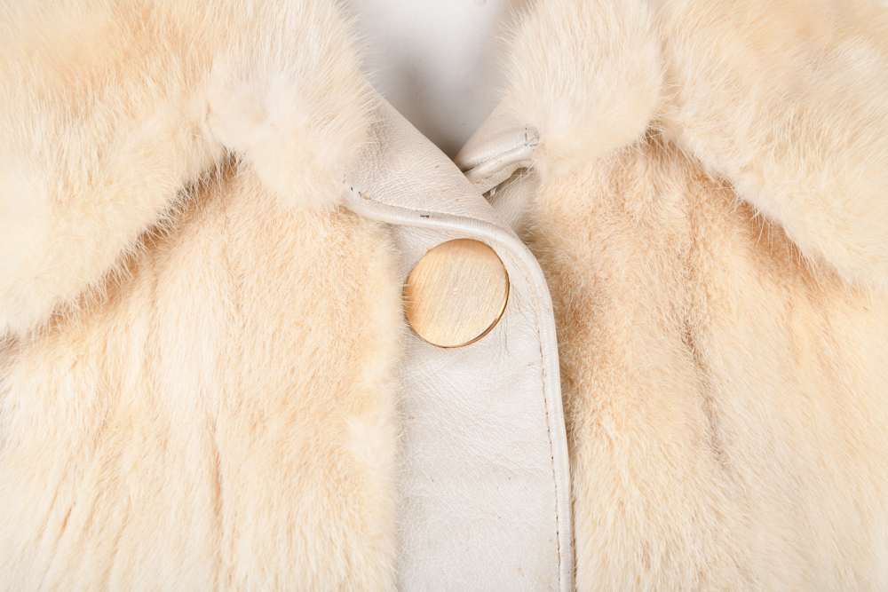 Collection of Vintage Blonde Fur Jackets and a Michael Kors Jacket with Fur Trim