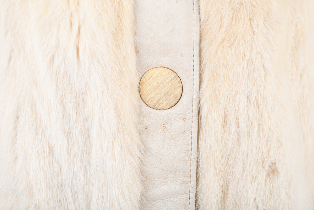 Collection of Vintage Blonde Fur Jackets and a Michael Kors Jacket with Fur Trim