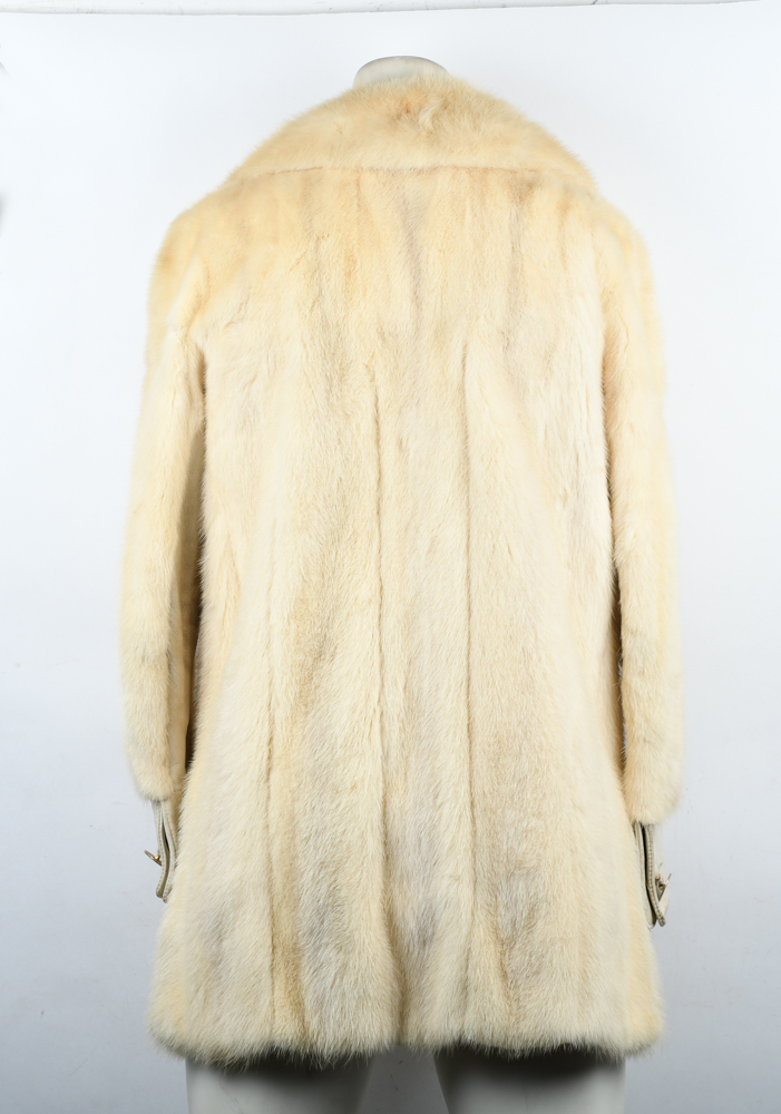 Collection of Vintage Blonde Fur Jackets and a Michael Kors Jacket with Fur Trim