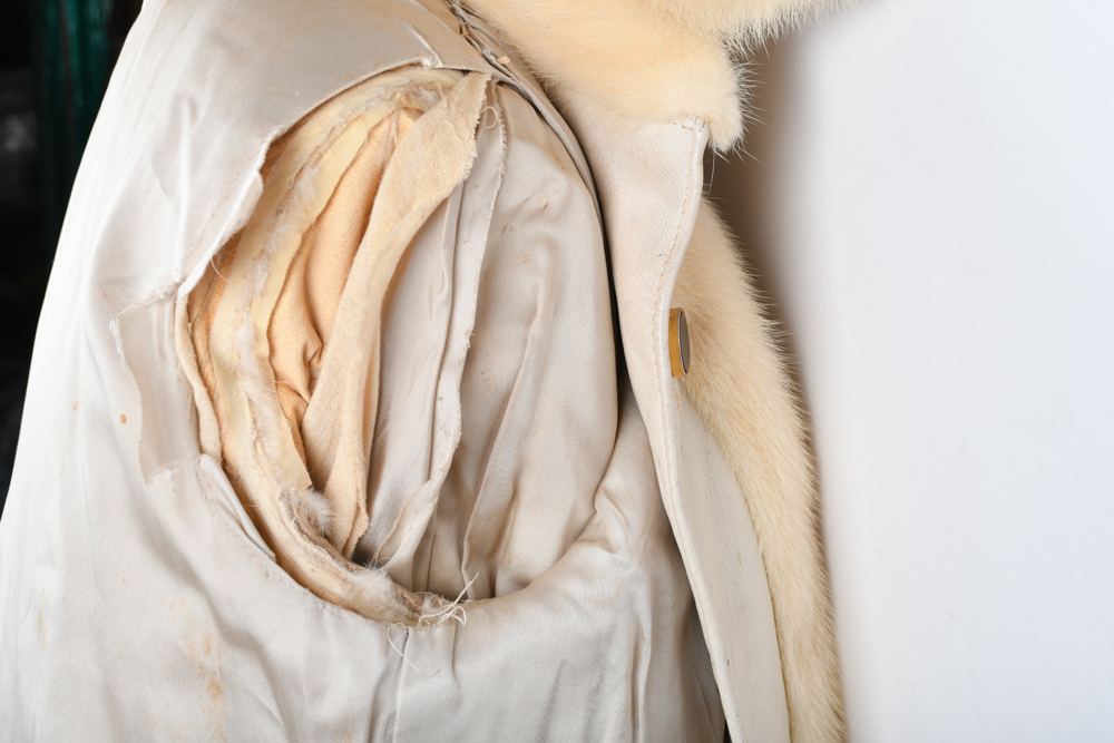 Collection of Vintage Blonde Fur Jackets and a Michael Kors Jacket with Fur Trim