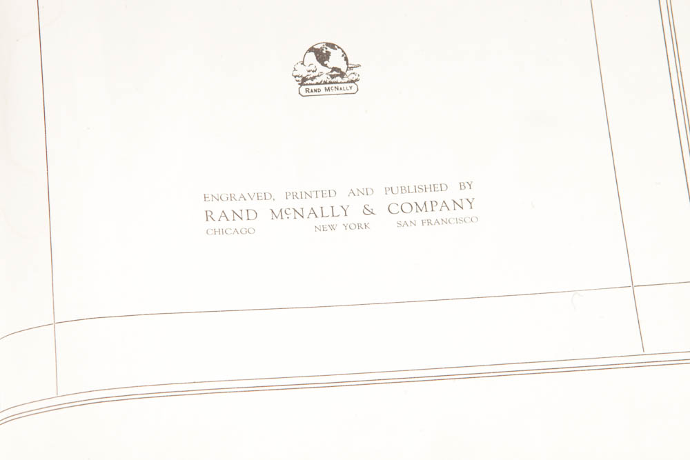 1937 Rand McNally World Atlas