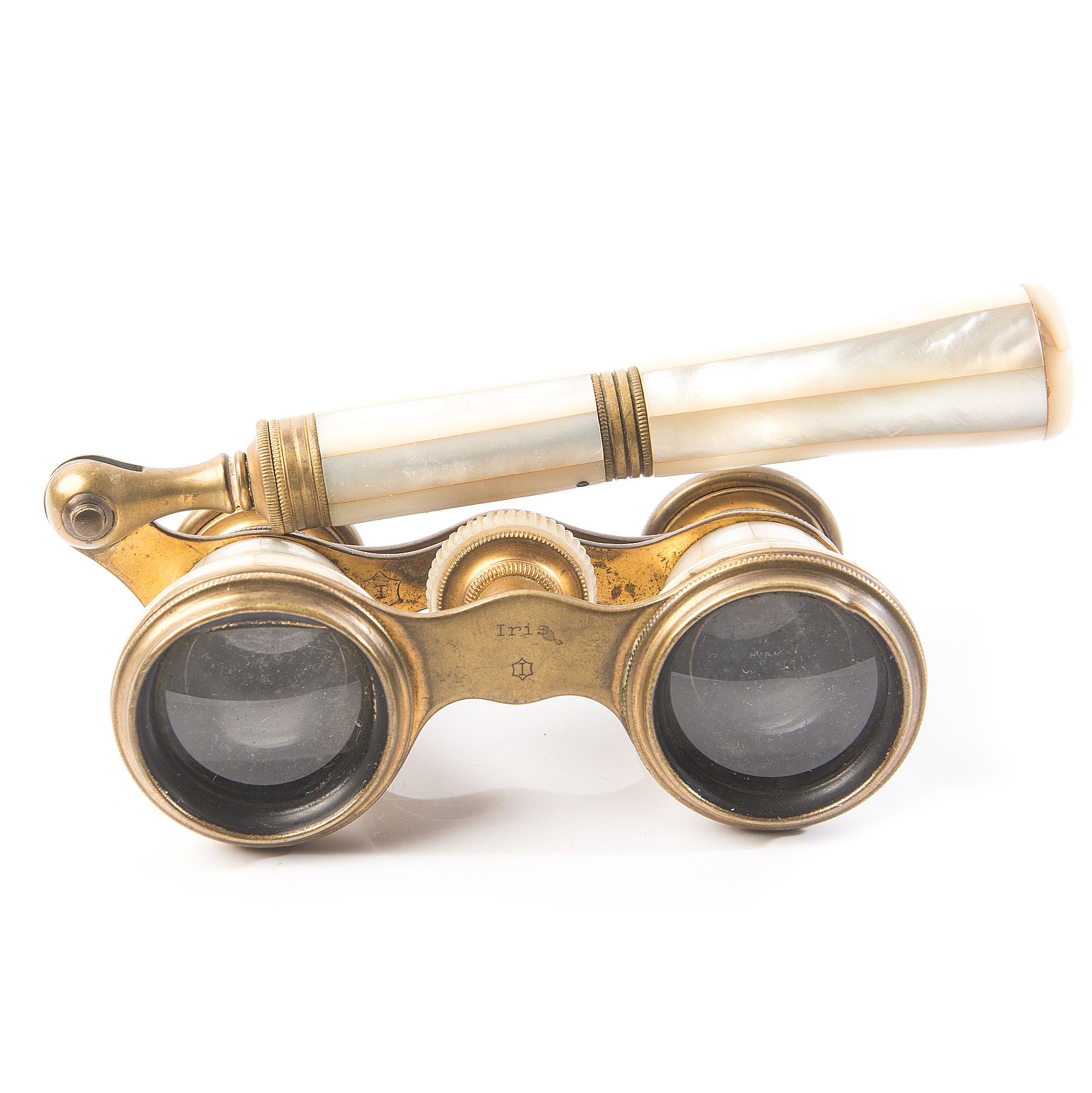 Antique Mother-of-Pearl Opera Glasses by Iris