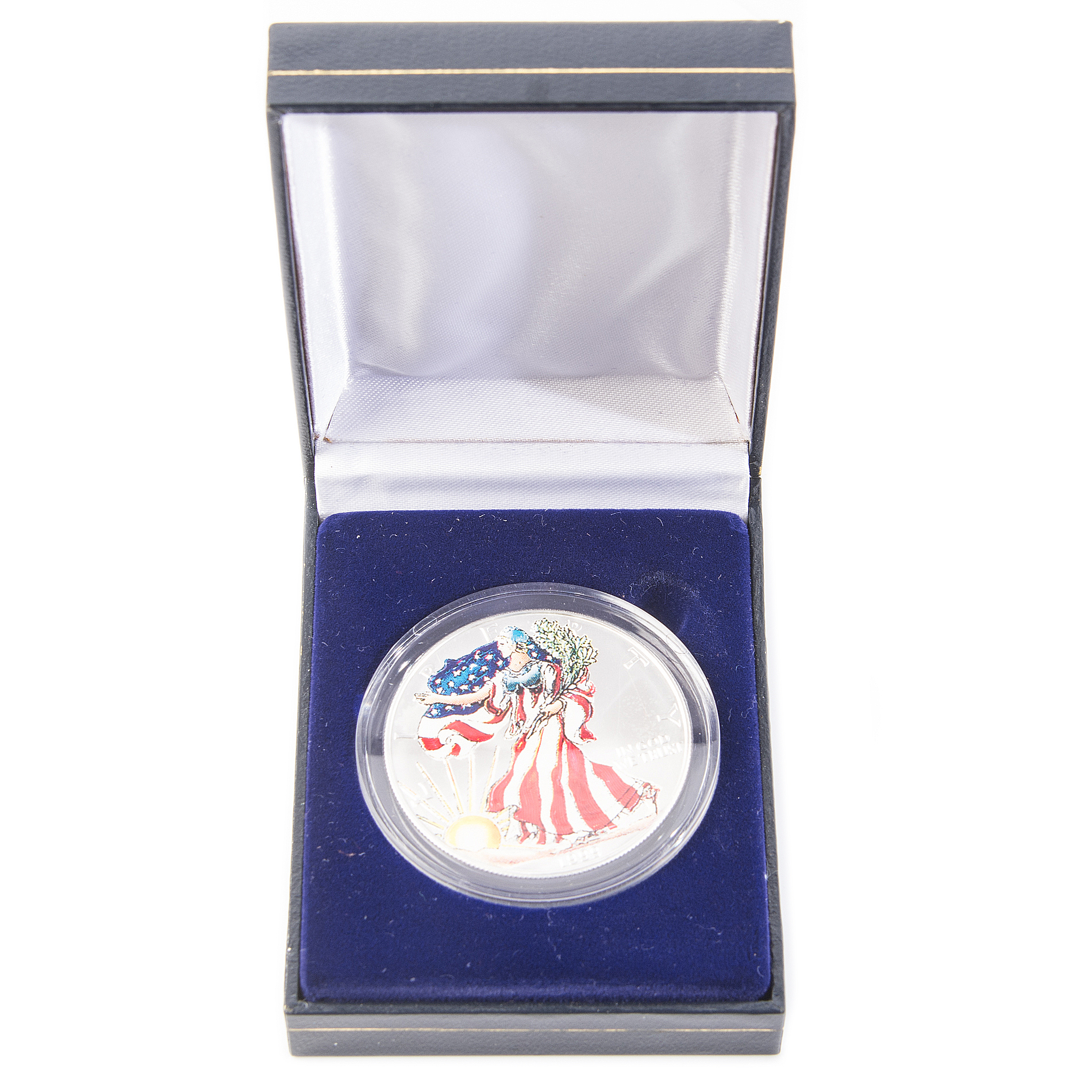 1999 Colorized American Eagle Silver Dollar