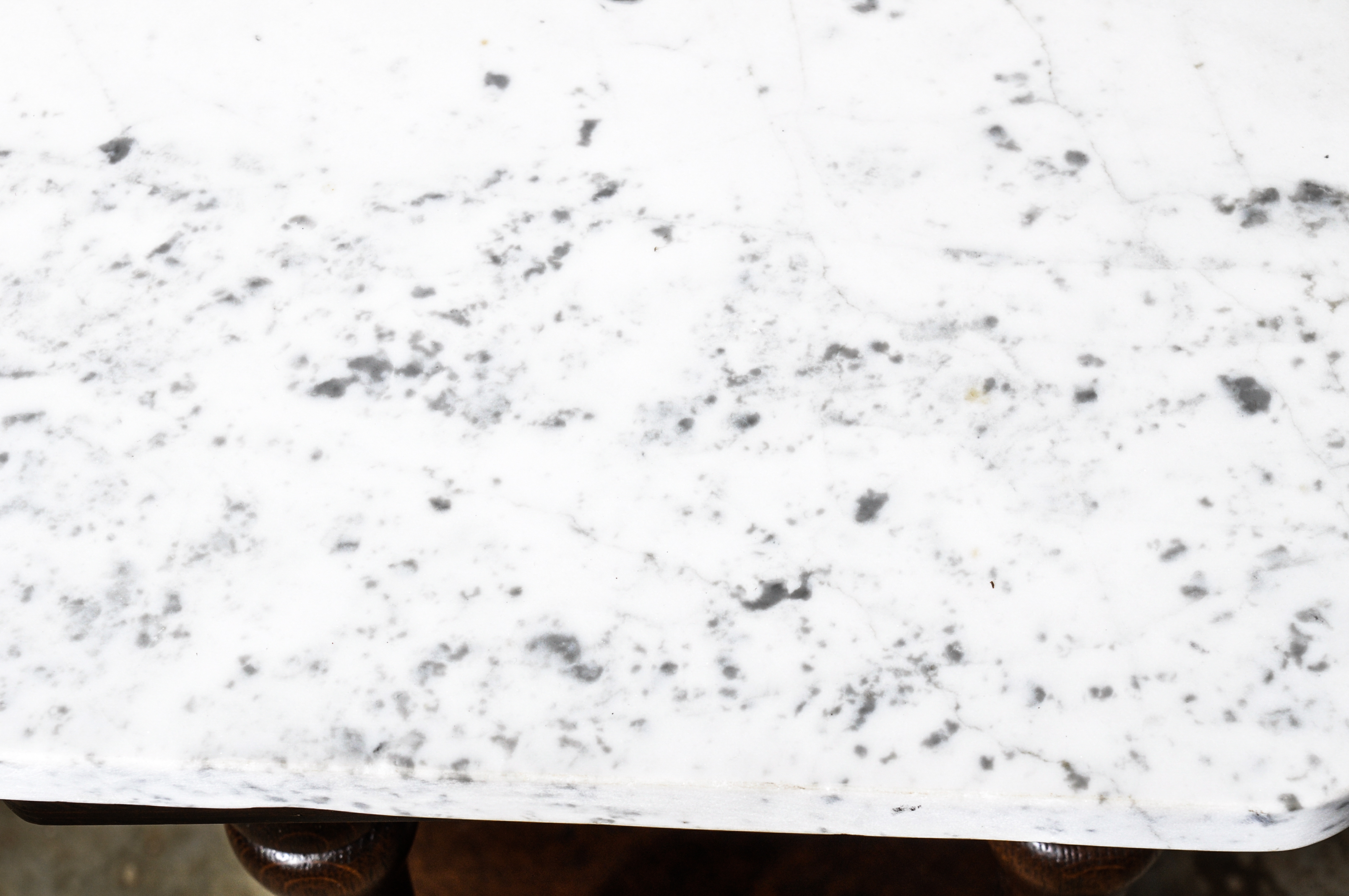 Marble Top Plant Stand