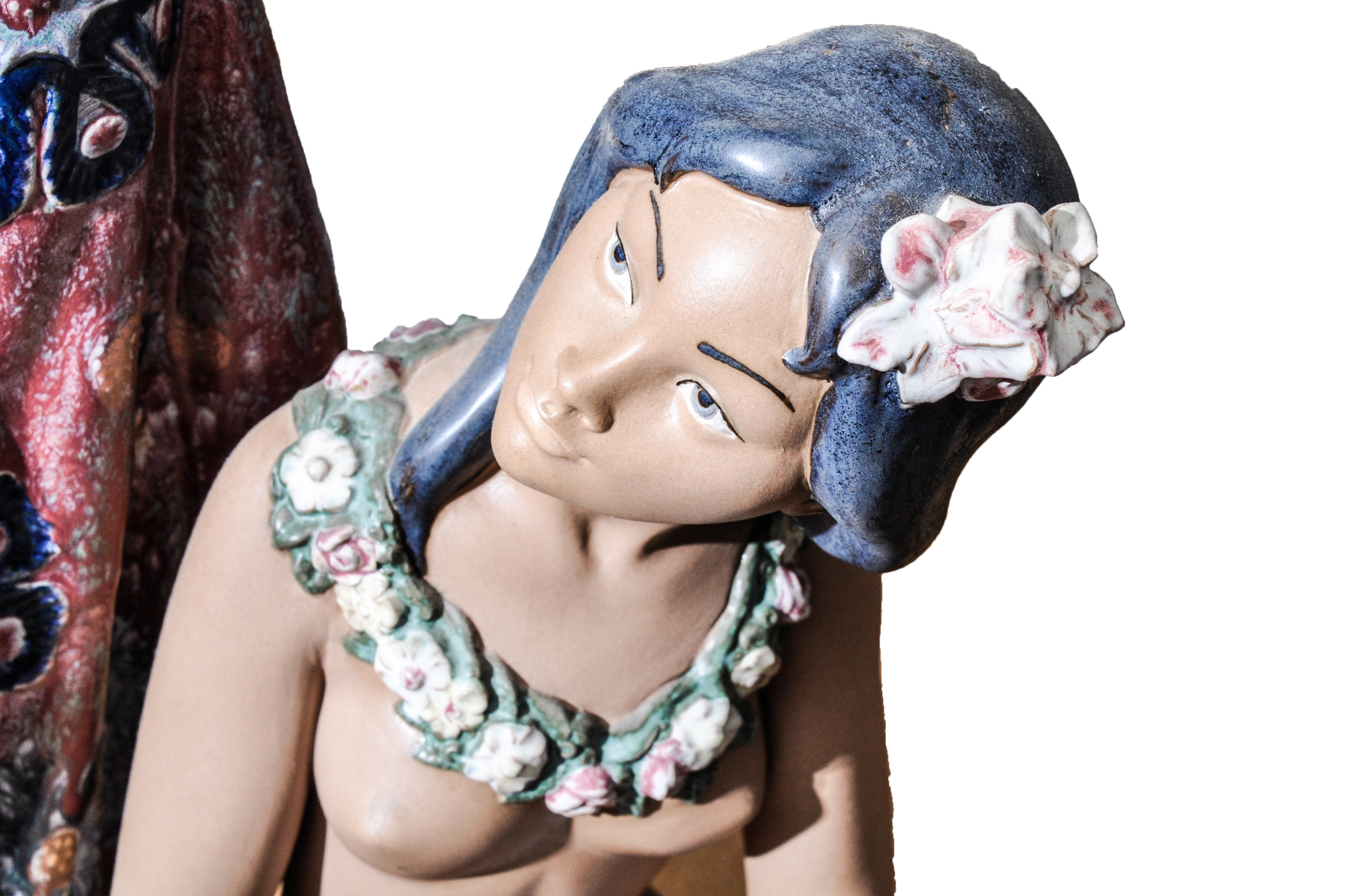 Nao by Lladró Figurine of Hawaiian Girls