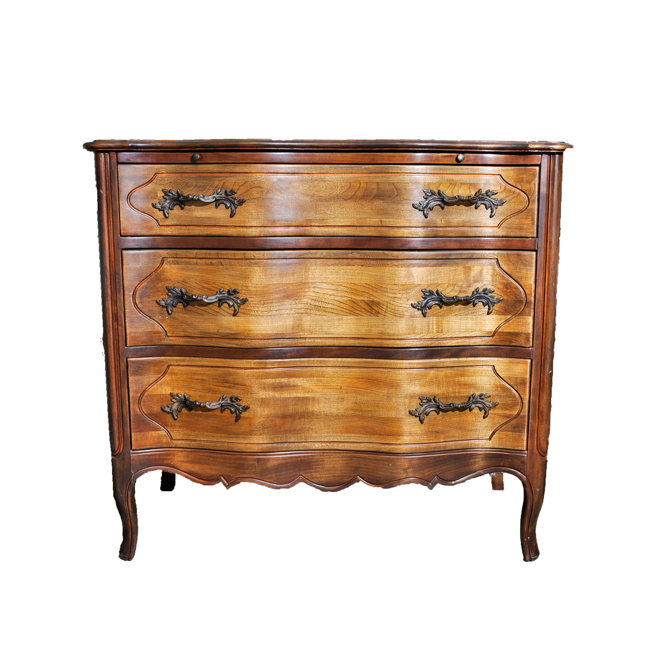 French Provincial Oak Butler Chest of Drawers by Tomlinson