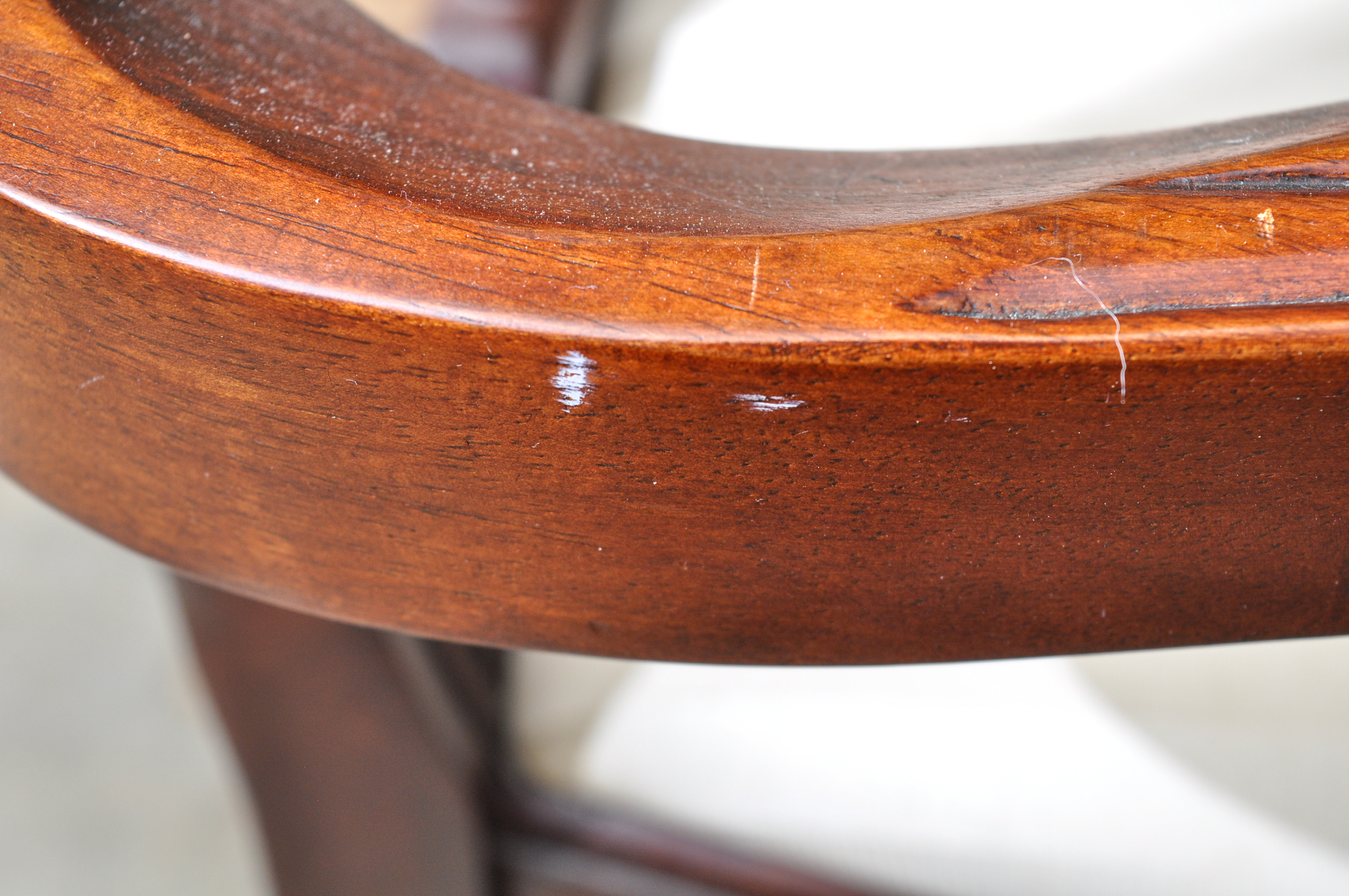 Vintage Chippendale Style Arm Chair