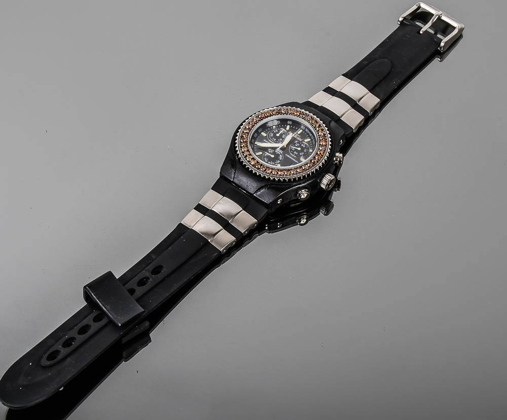 Aquamarin Sea Star Watch with 1.90 CTW Brown Diamond Bezel