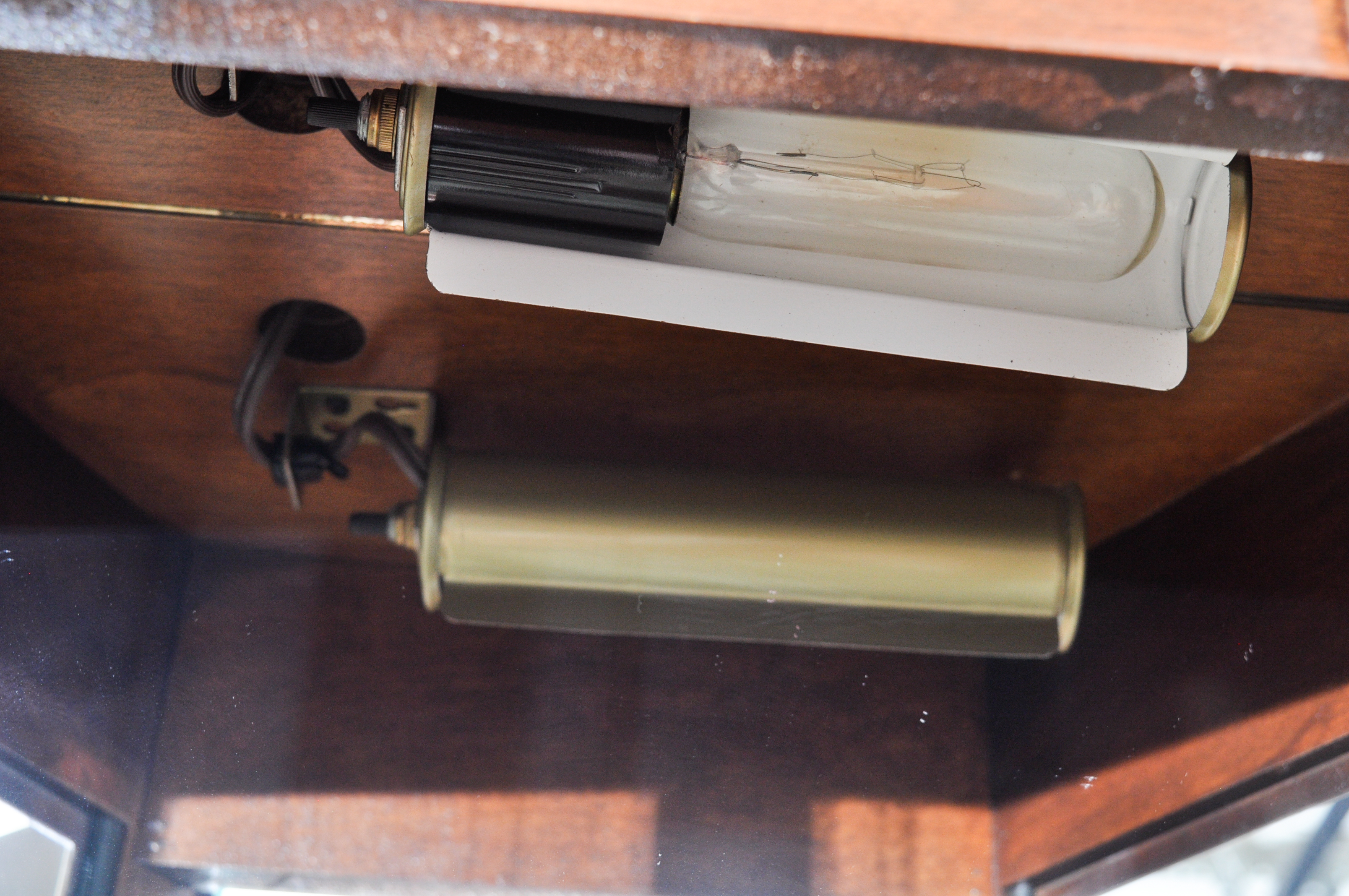 Vintage Cherry Display Cabinet