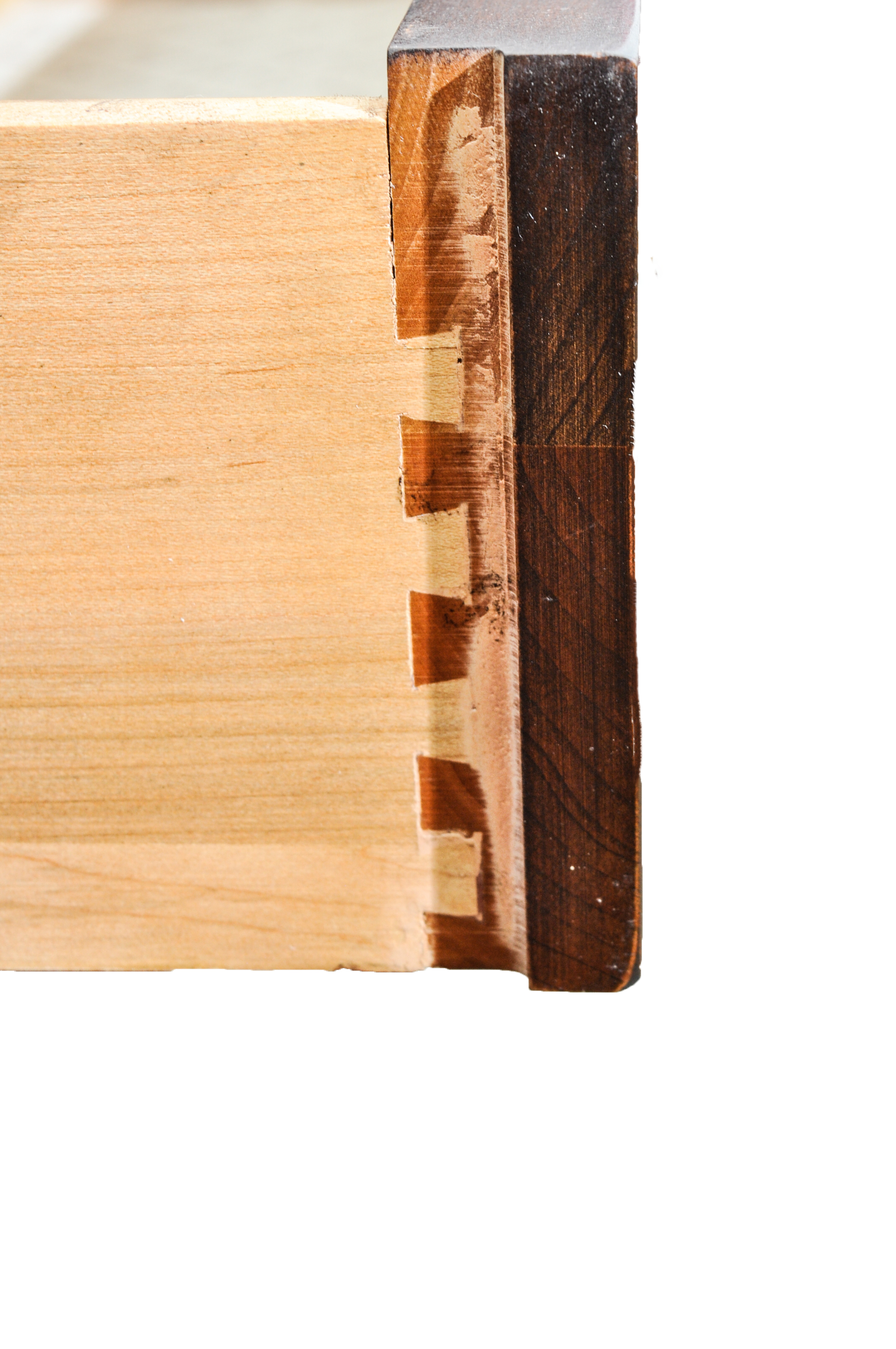 Block Front Sofa Table with Drawers by Harden