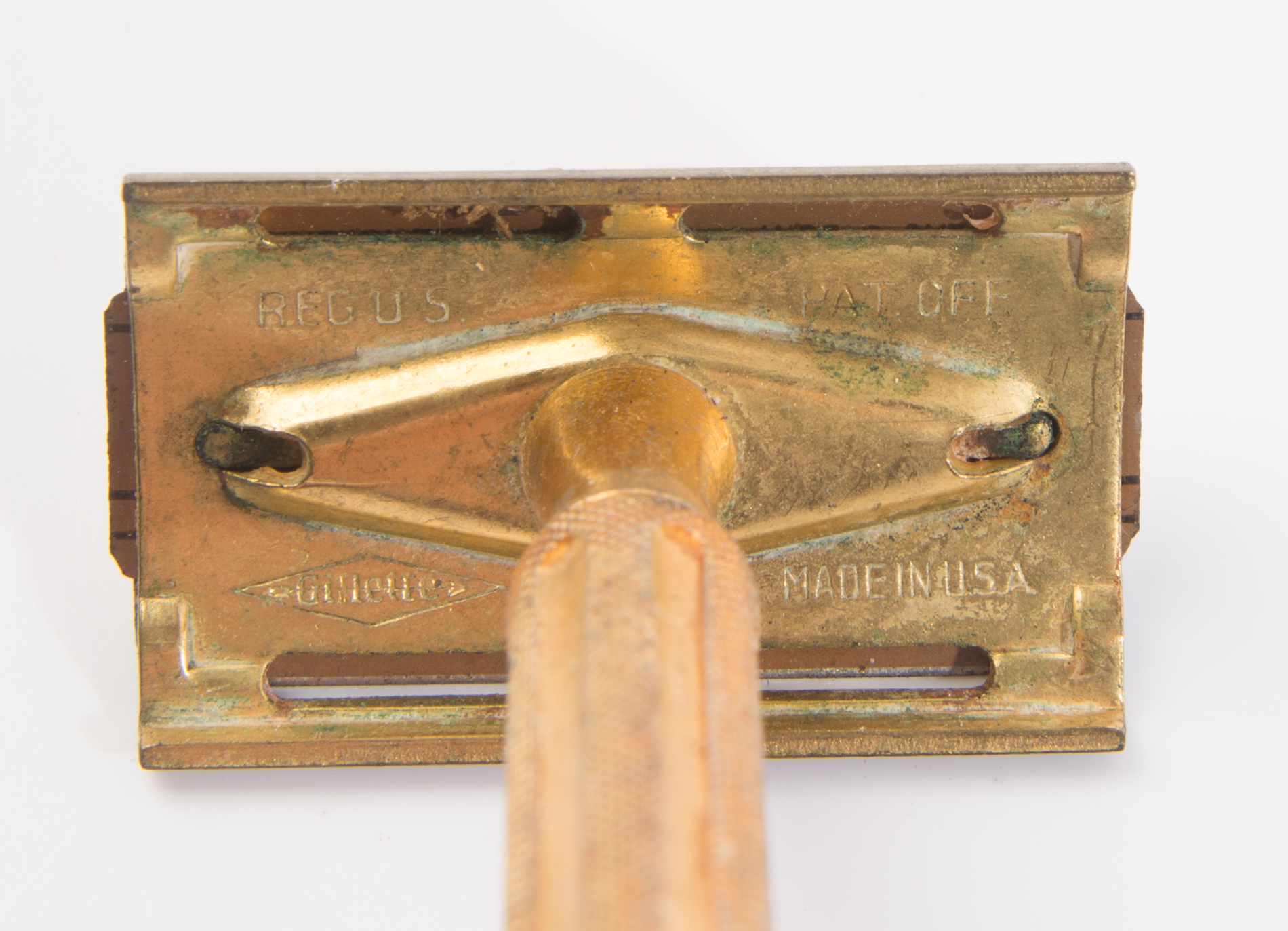 Vintage Brass Razors